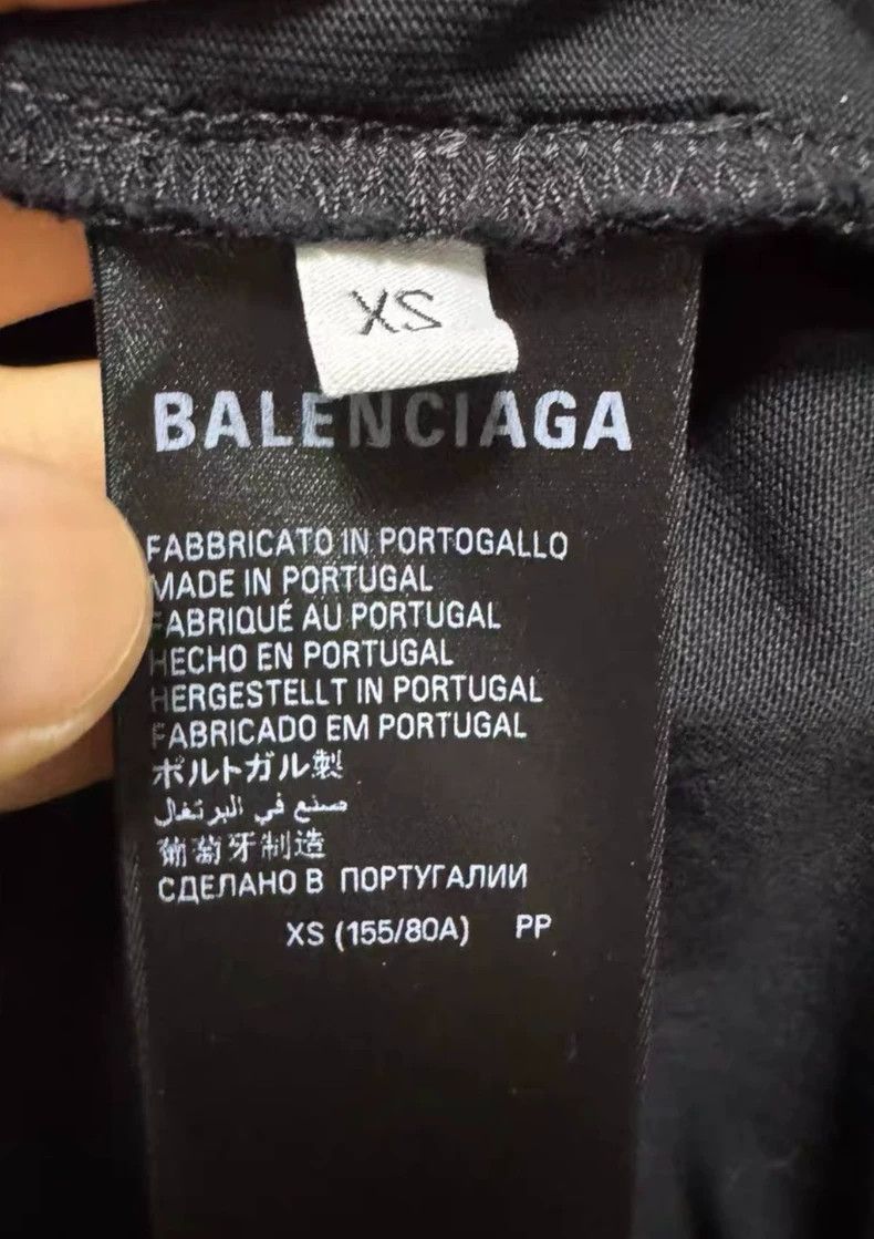 Balenciaga Balenciaga Sanskrit Clay Dye Broken Round Neck Loose Short Size US XS / EU 42 / 0 - 4 Thumbnail