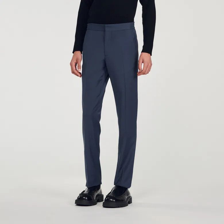 Sandro Sandro Virgin Wool Pants Size US 32 / EU 48 - 4 Thumbnail