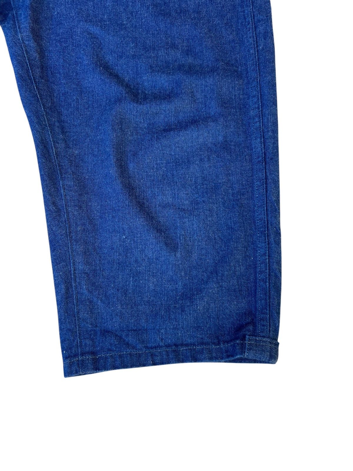 Chimala Chimala Indigo Blue Denim Cropped Baggy Trouser Pant Size US 32 / EU 48 - 12 Thumbnail