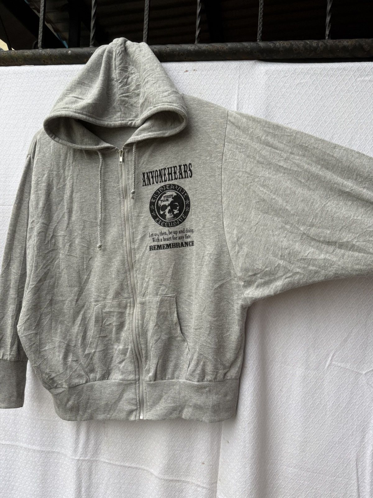 Japanese Brand Sly bomber hoodie skull ifsixwasnine lgb Size US M / EU 48-50 / 2 - 4 Thumbnail