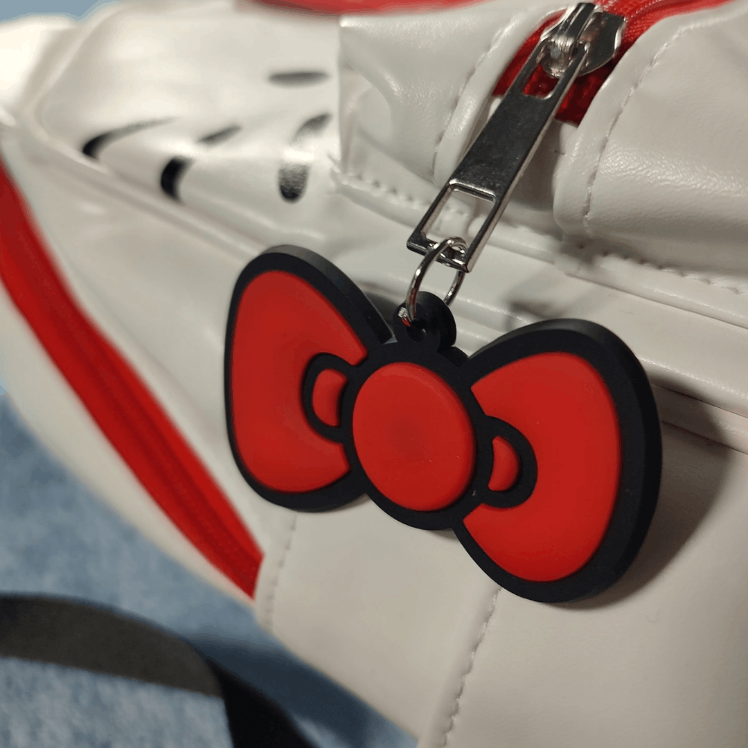 Japanese Brand Hello Kitty Backpack, White, Adjustable Straps, New Size ONE SIZE - 5 Thumbnail