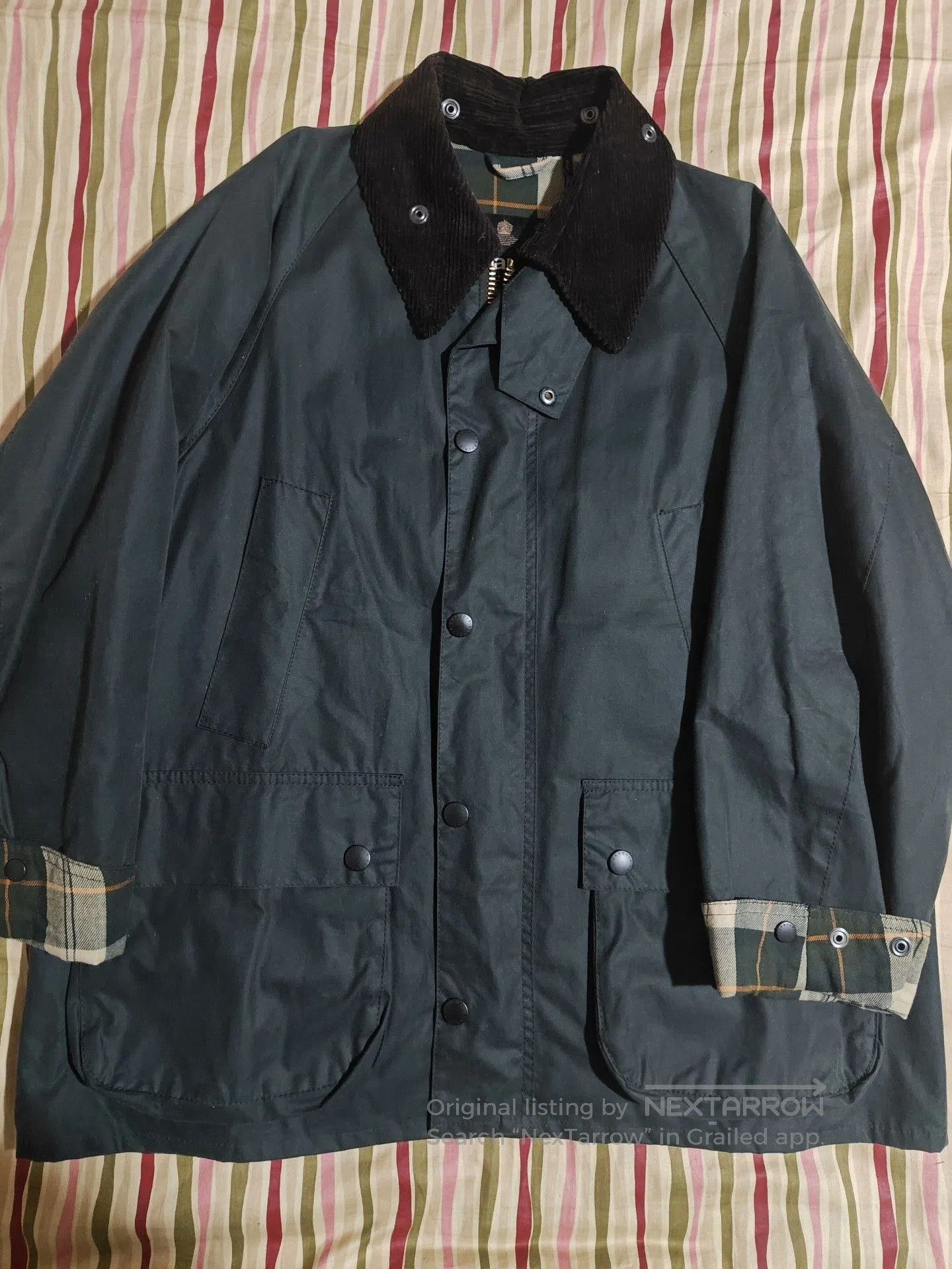 Barbour Barbour OS Bedale Waxed Jacket. Size US M / EU 48-50 / 2 - 2 Thumbnail