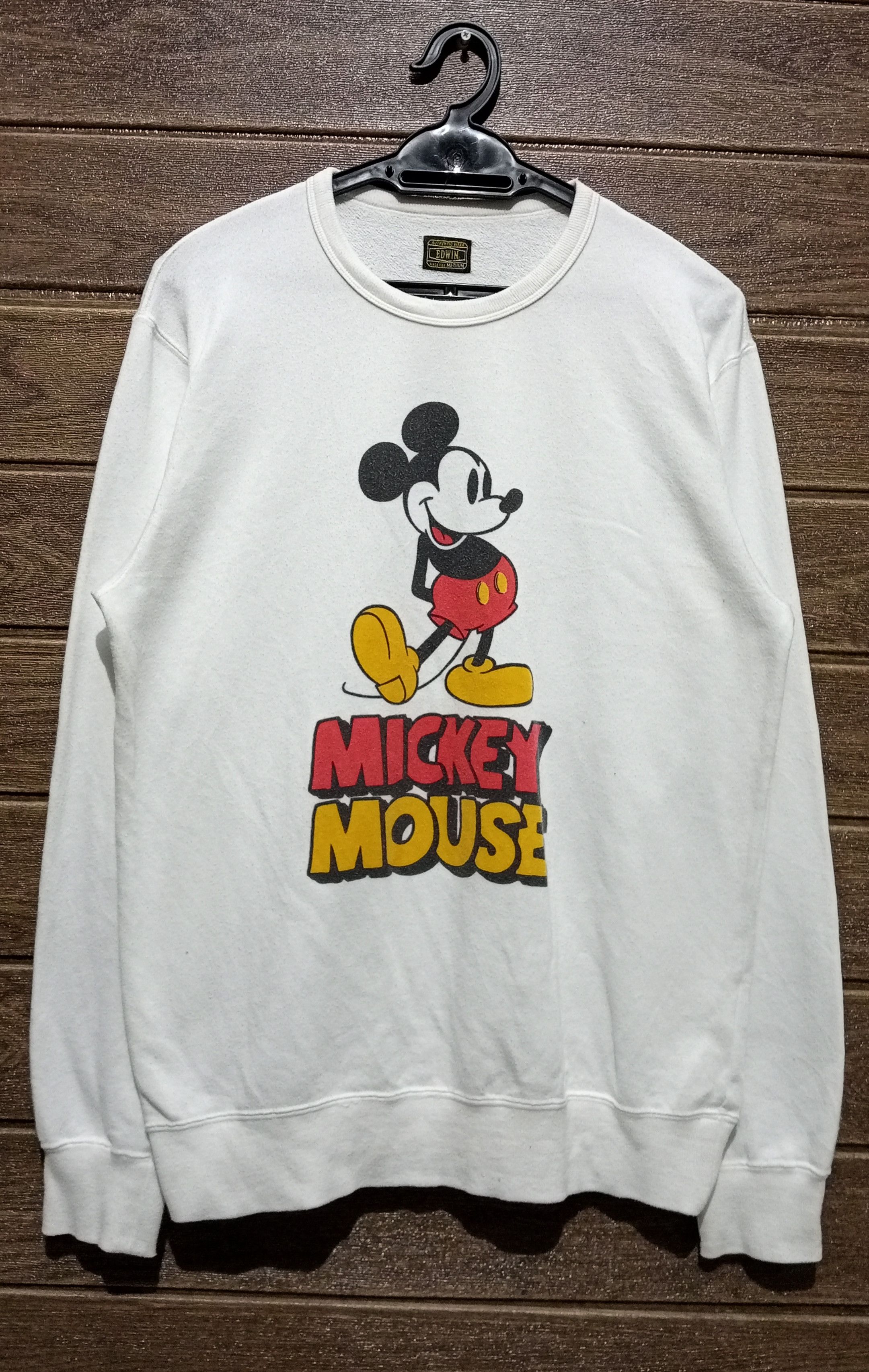 Edwin Vintage Edwin X Disney Mickey Mouse Crewneck Sweatshirt Size US M / EU 48-50 / 2 - 1 Thumbnail