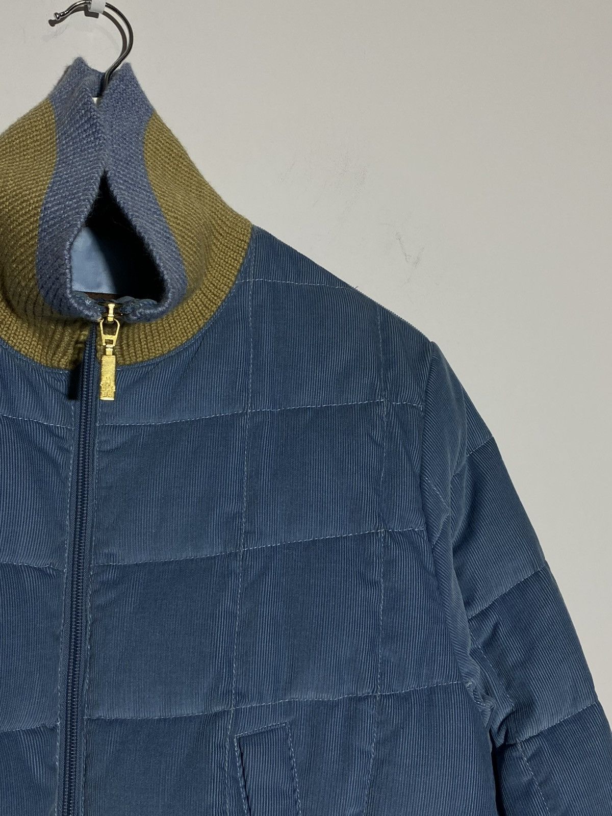 Moncler Vintage Moncler Down Puffer Corduroy Bomber Jacket Size S / US 4 / IT 40 - 3 Thumbnail