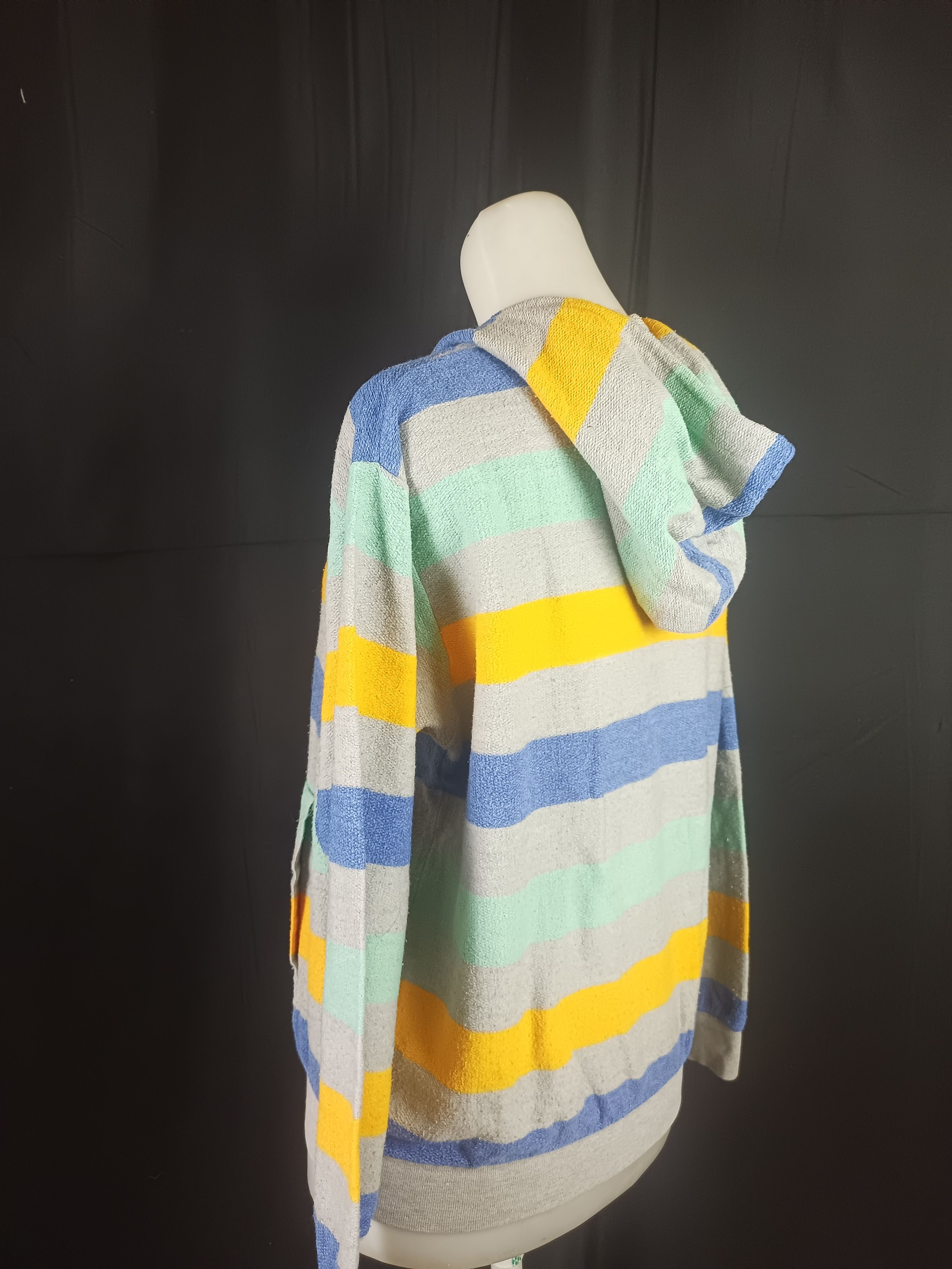 If Six Was Nine × Japanese Brand STOCKMAN Striped Hoodie Multicolor Size M / US 6-8 / IT 42-44 - 15 Thumbnail