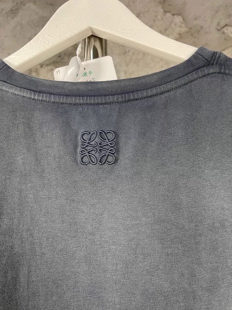 Loewe Loewe Heavy Wash Embroidered Logo Short Sleeve Size US XS / EU 42 / 0 - 5 Thumbnail
