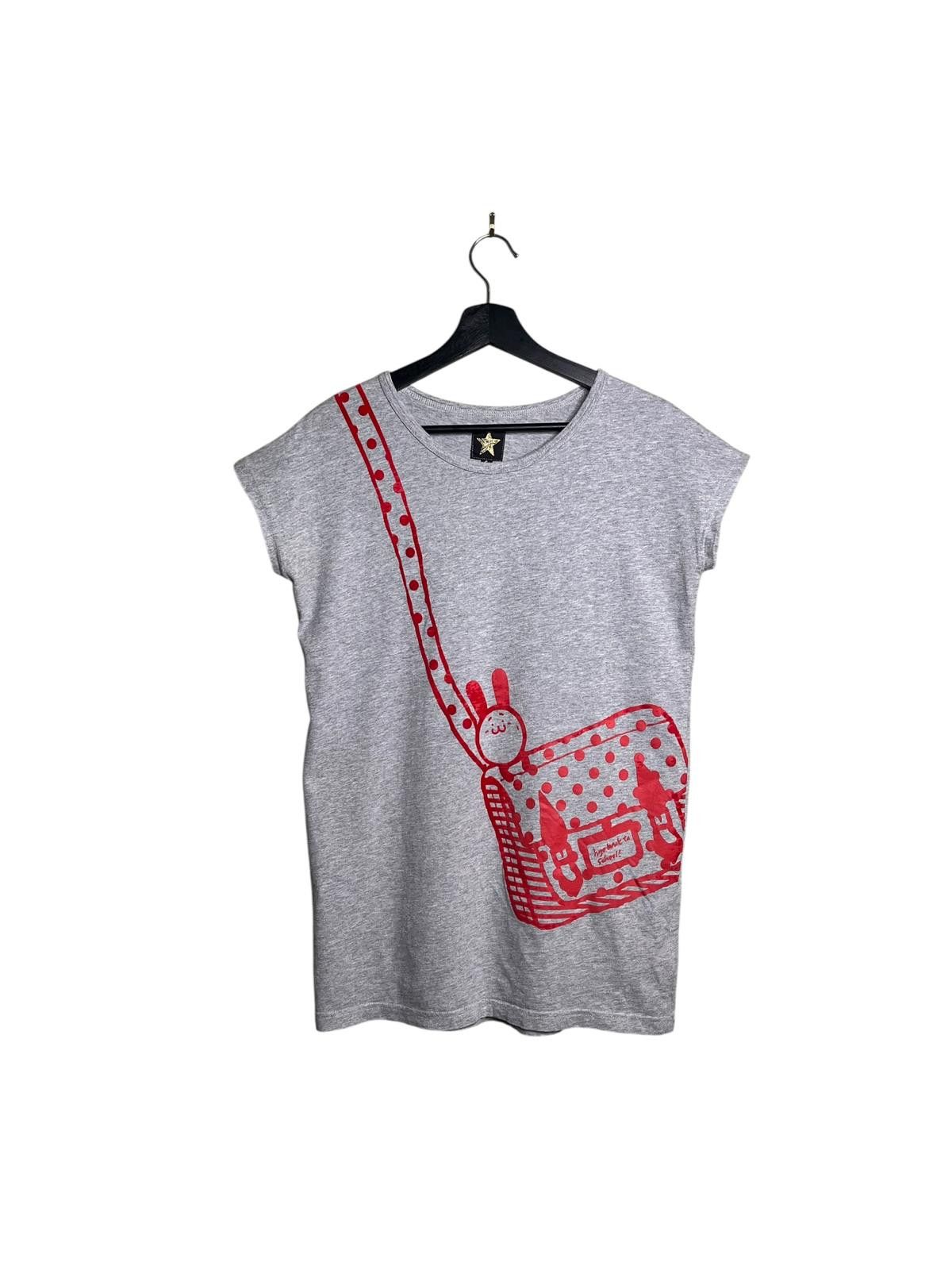 20471120 HYOMA Graphic Bag Tee Vintage Harajuku Japan Tank S