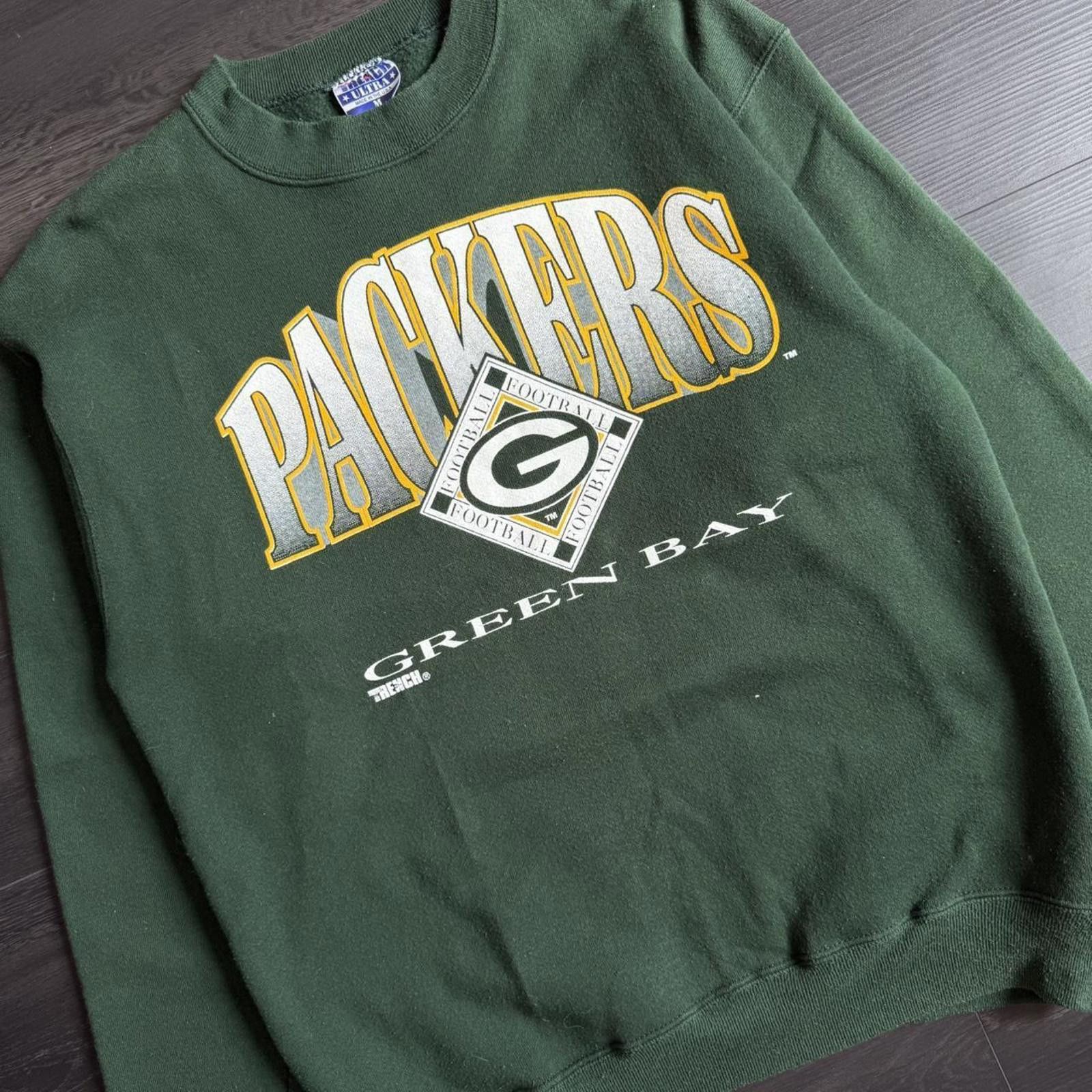 Vintage Vintage 90s Green Bay Packers Crewneck Football Sweater Size US M / EU 48-50 / 2 - 2 Thumbnail