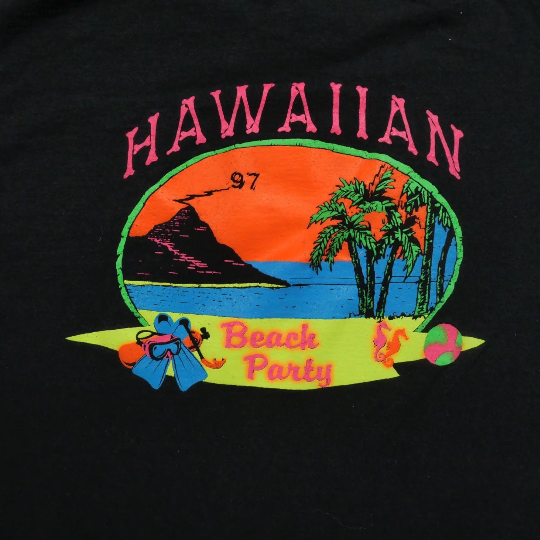 Fruit Of The Loom VINTAGE Fruit of the Loom T-Shirt Mens XL Black 90s Graphic Print Art Size US XL / EU 56 / 4 - 5 Thumbnail