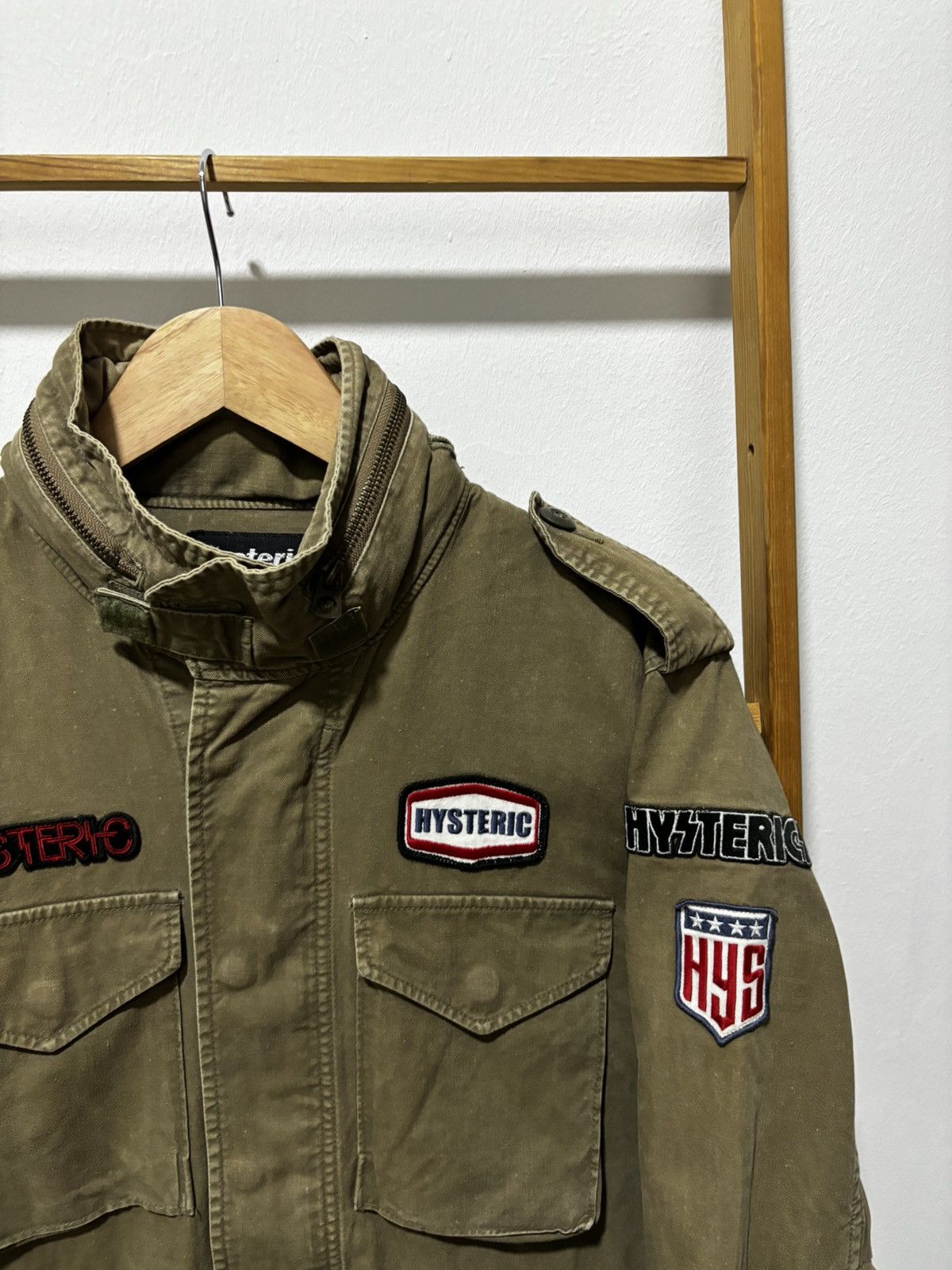 Hysteric Glamour × Japanese Brand × Vintage Vintage Hysteric Glamour Army Jacket Size US M / EU 48-50 / 2 - 3 Thumbnail