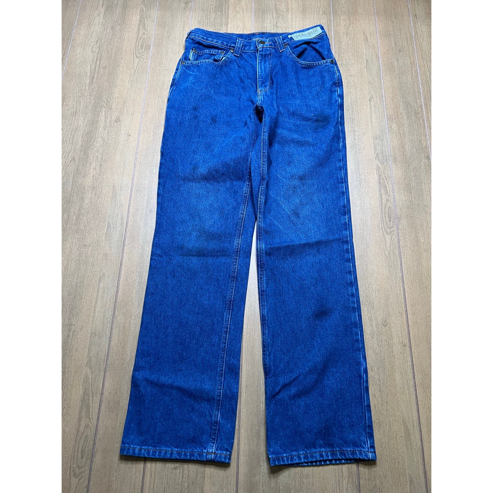 Carhartt Vintage Carhartt Jeans Mens 30x32 Blue Denim Utility Work Size US 30 / EU 46 - 1 Thumbnail