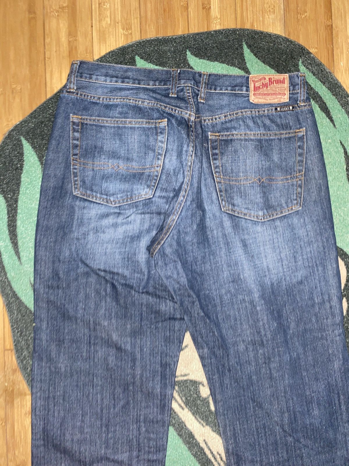 Vintage Vintage Y2K JNCO Style Lucky Brand Jeans Size US 36 / EU 52 - 2 Thumbnail