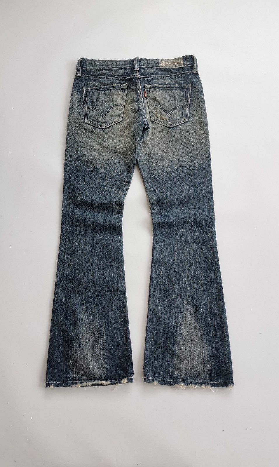 Levi's Vintage Levis Bootcut LP926 Distressed Denim Jeans Size US 31 - 4 Thumbnail