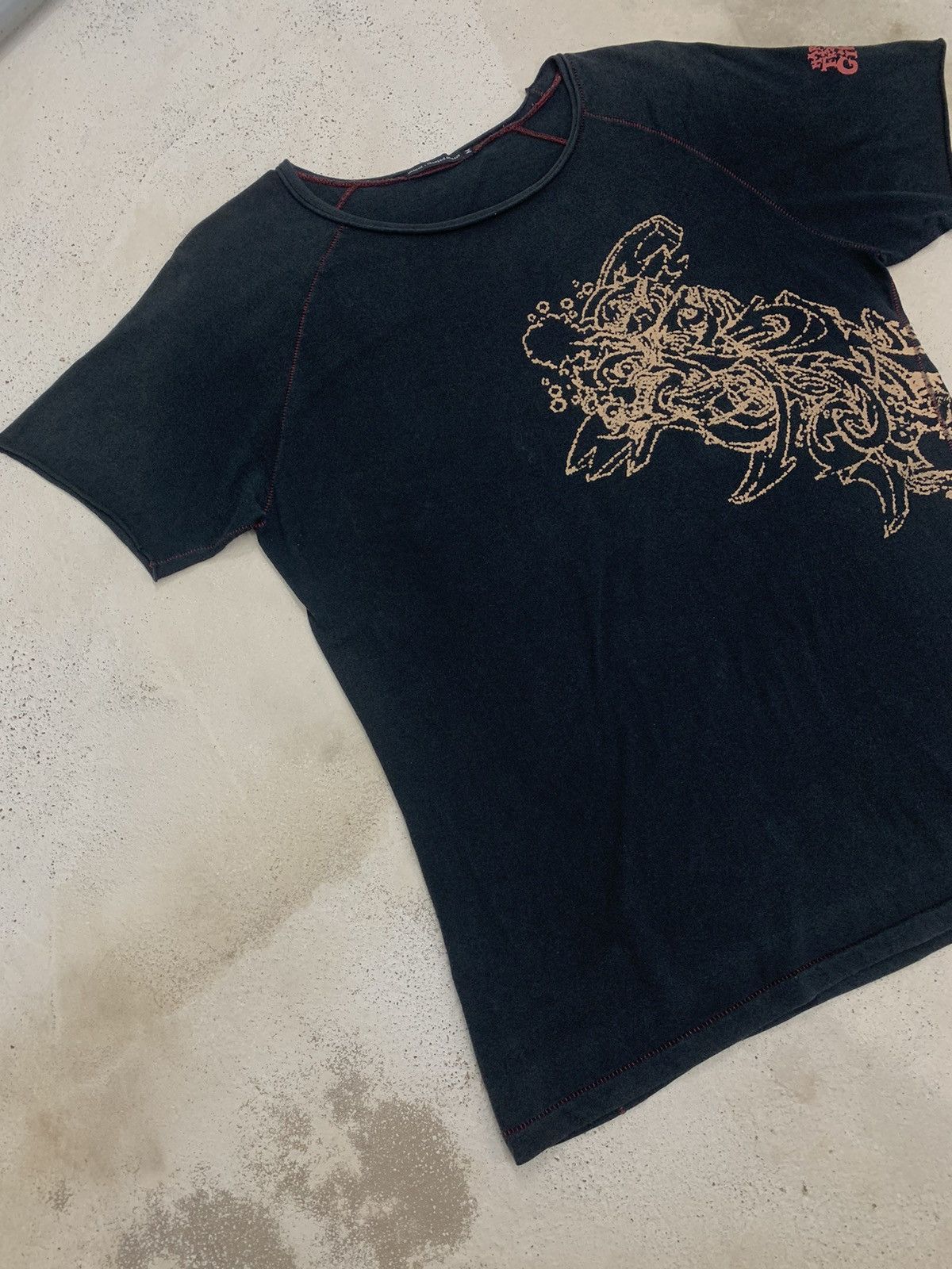 Designer Marithé François Girbaud Visible Stiching Abstract Size US M / EU 48-50 / 2 - 3 Thumbnail