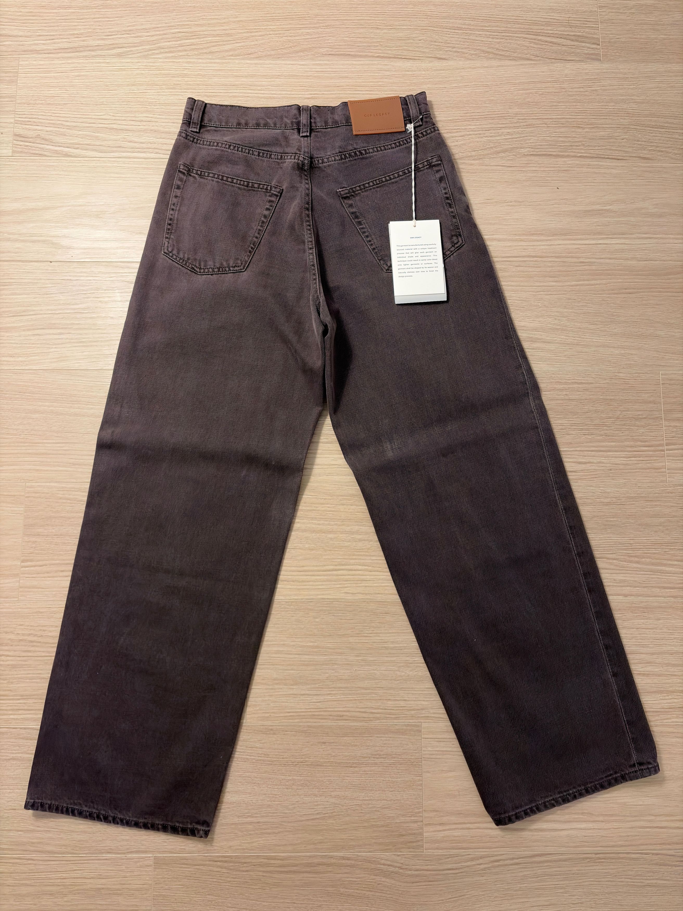 Our Legacy Our Legacy Vast Cut Royal Brown Overdye Size US 28 / EU 44 - 4 Thumbnail