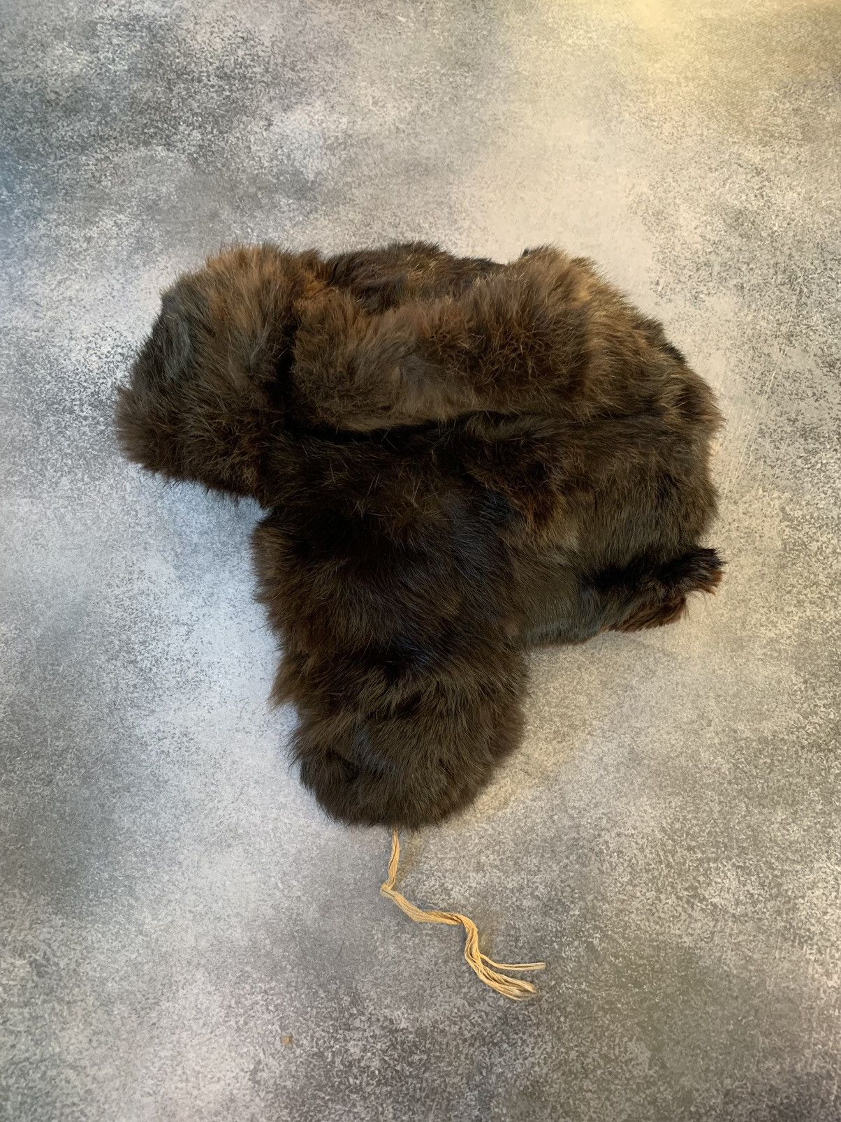Vintage Vintage 90s Alt Ushanka Fuzzy Trapper Fur Winter Hat Size ONE SIZE - 3 Thumbnail