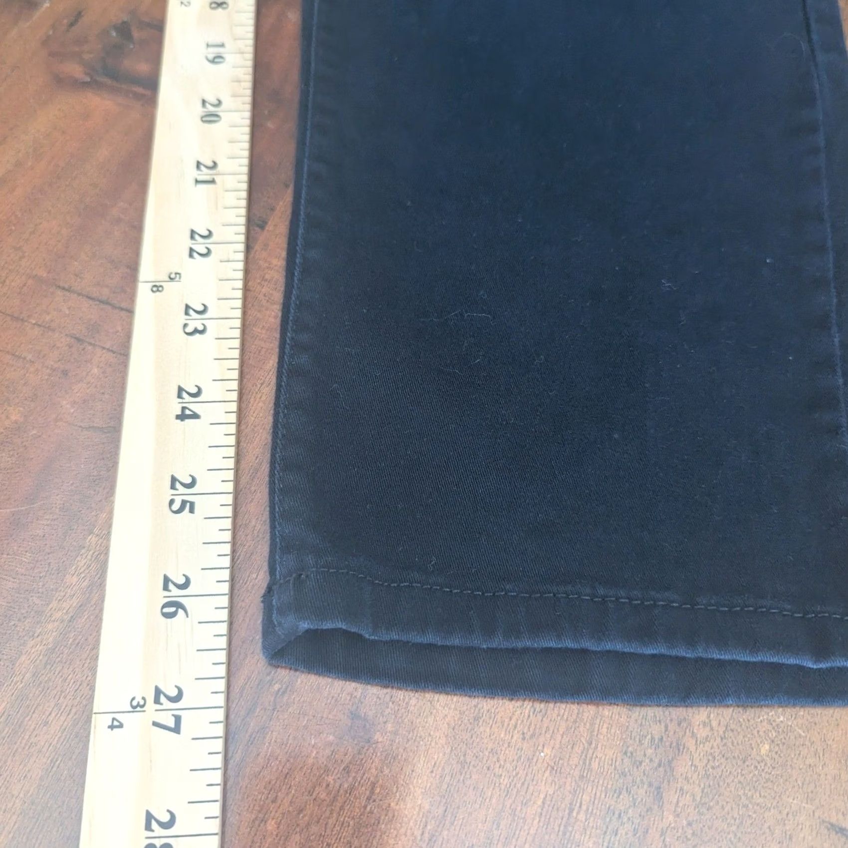 Calvin Klein Calvin Klein Womens Black Skinny Ankle Pants Sz 14 Stretch Slim Fit Size 36" / US 14 / IT 50 - 8 Thumbnail