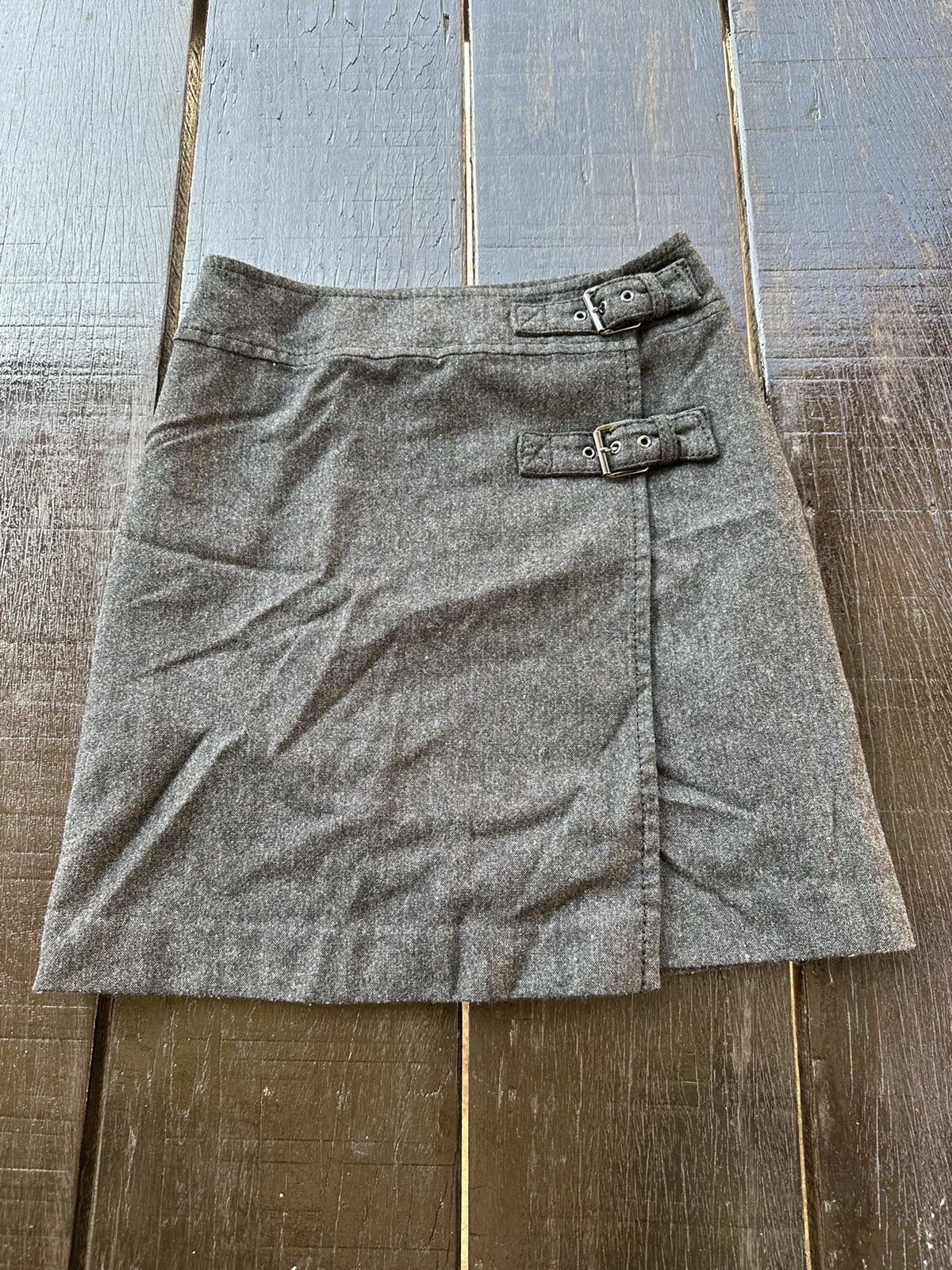 image of Michael Kors Mini Skirt in Grey, Women's (Size 27)