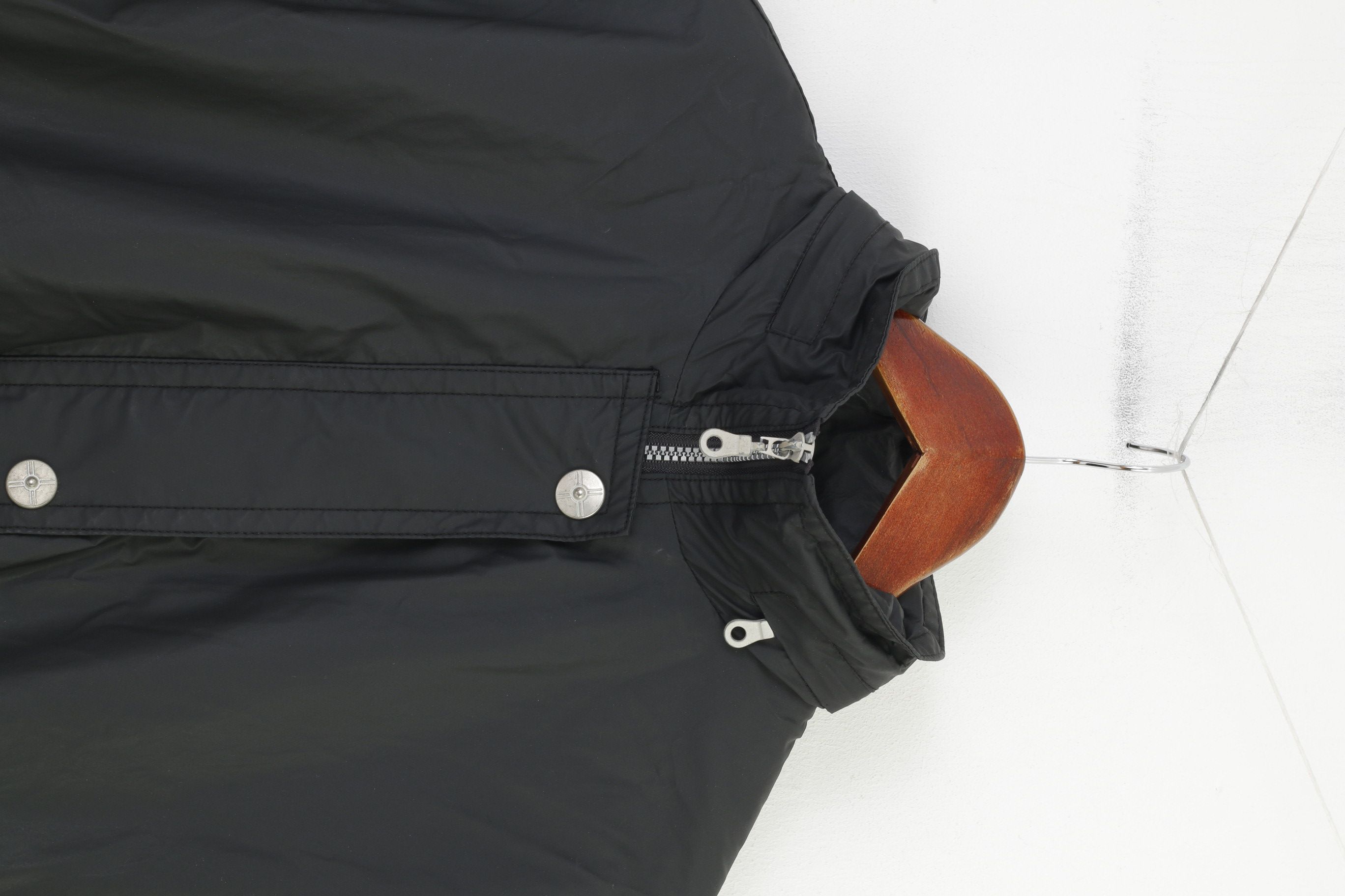 Vintage John F.Gee Women XL Jacket Black Collar Light Parka 9866 Size XL / US 12-14 / IT 48-50 - 2 Thumbnail