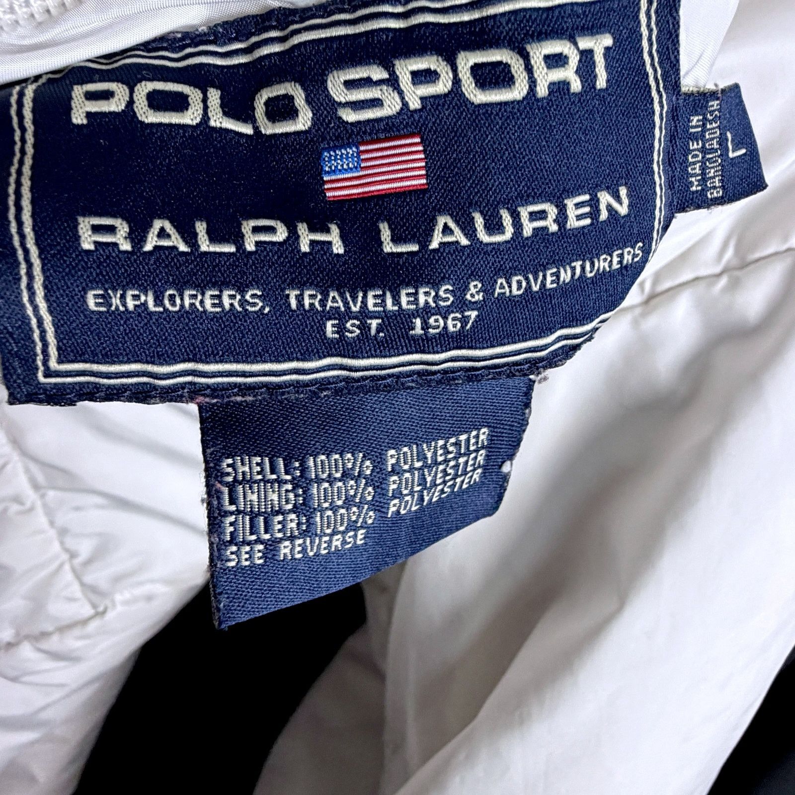 Polo Ralph Lauren Vintage 90s Polo Sport Ralph Lauren Men's Large Reversible Size US L / EU 52-54 / 3 - 12 Thumbnail