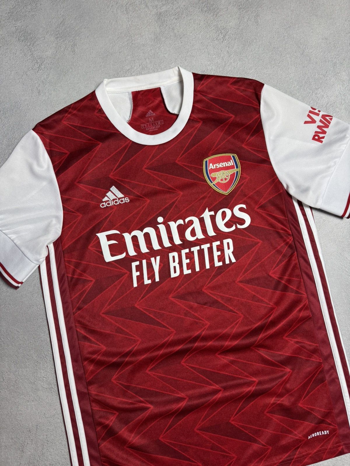 Adidas Arsenal London 2020 2021 Home Shirt Soccer Jersey Adidas Size US M / EU 48-50 / 2 - 3 Thumbnail
