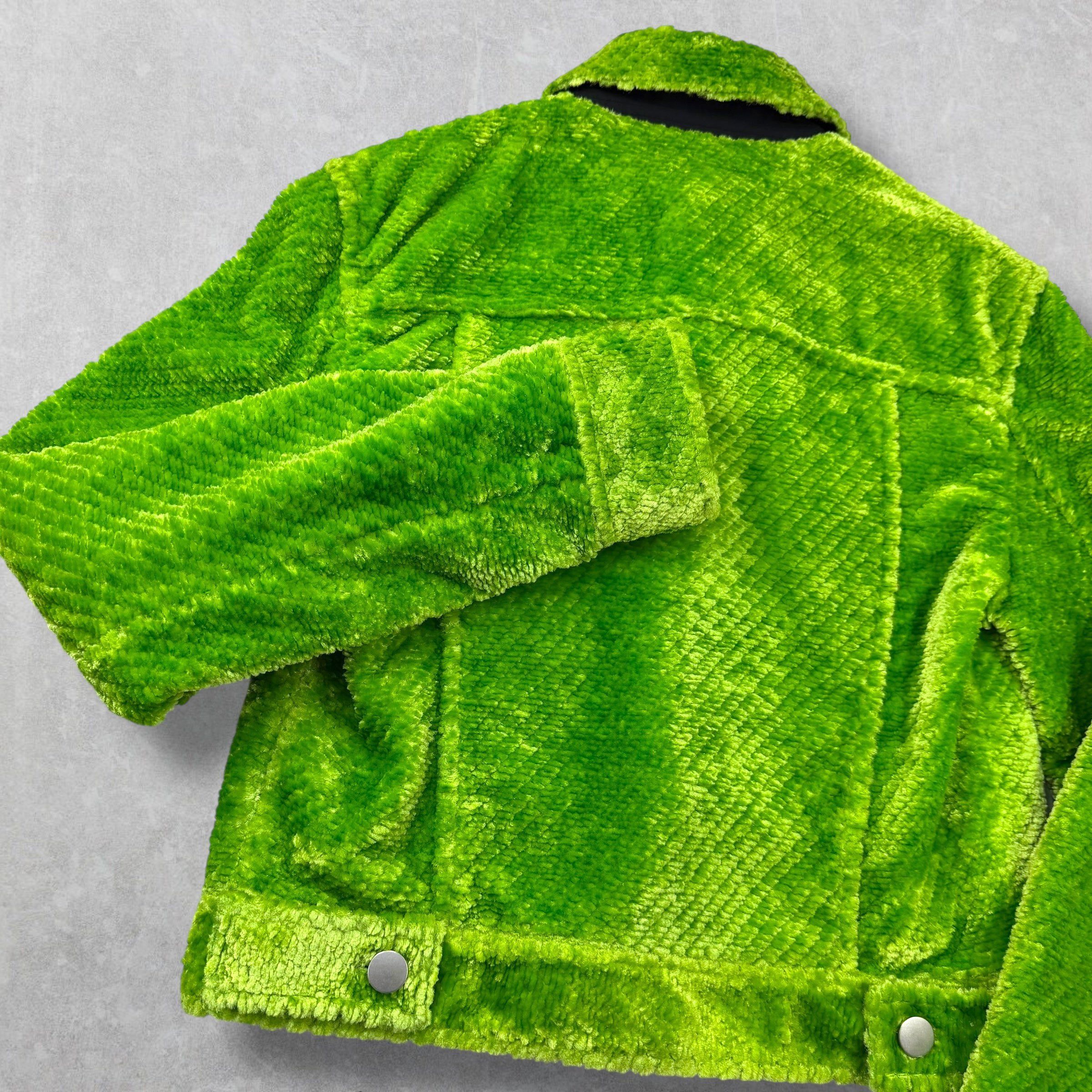 Bottega Veneta Bottega Veneta Chenille Corduroy Cropped Jacket 50 (L) Size US L / EU 52-54 / 3 - 3 Thumbnail