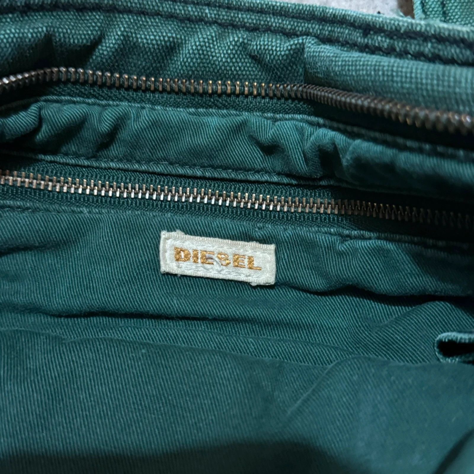 Diesel Vintage diesel metal logo tote bag Size ONE SIZE - 5 Thumbnail