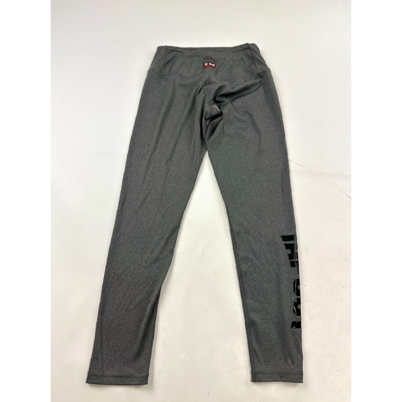 Tapout Tapout Leggings Womens Medium Gray Stretch Active Yoga Gym Workout High Waisted Size 32" / US 10 / IT 46 - 2 Thumbnail