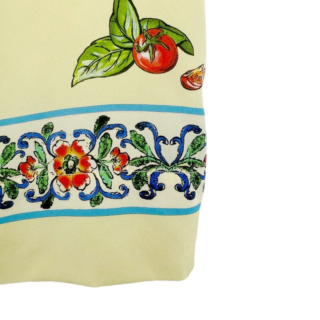 Dolce & Gabbana Dolce & Gabbana Fruit-Themed Casual Short Sleeve K26WX Size S / US 4 / IT 40 - 2 Thumbnail