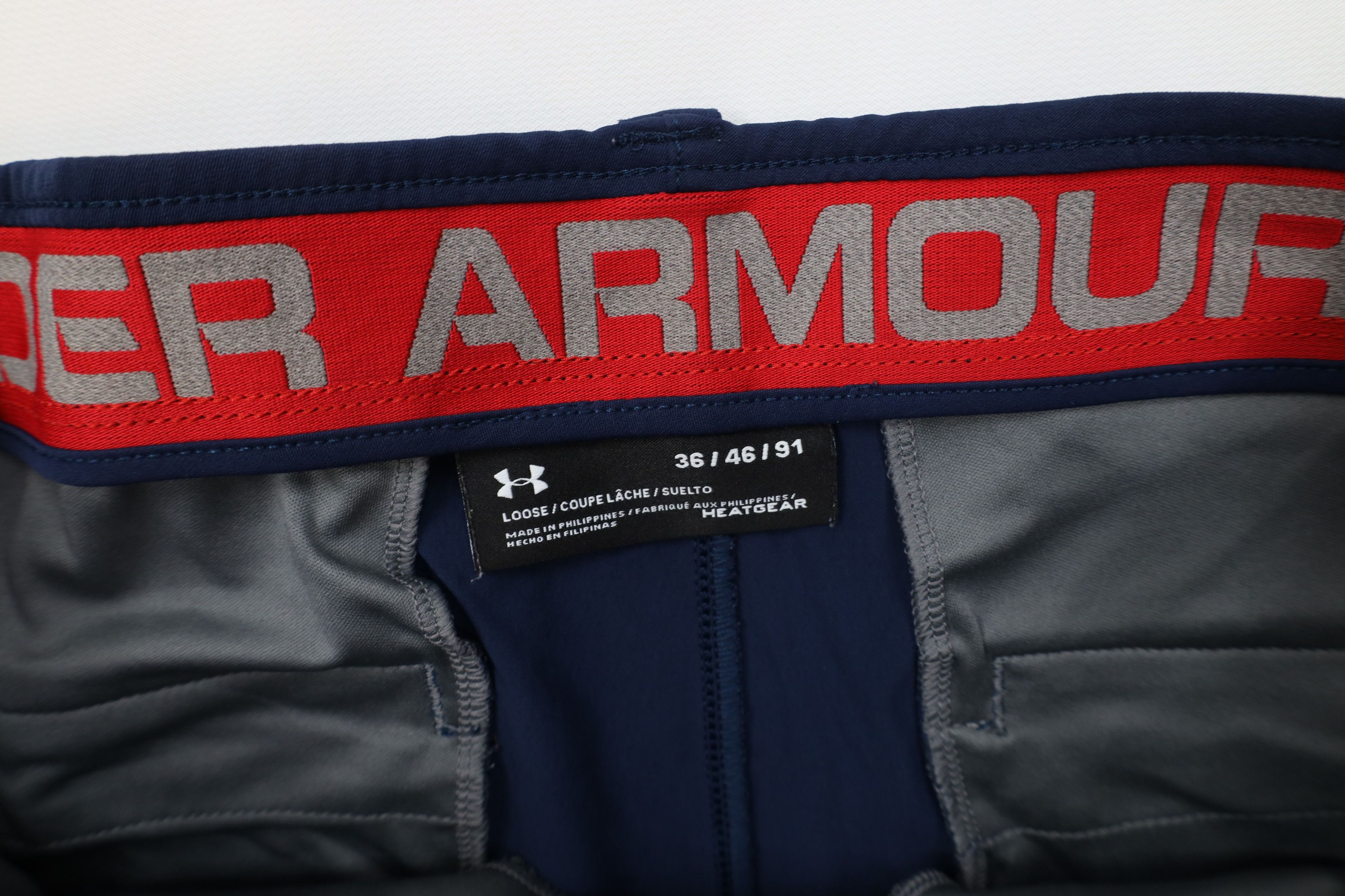 Under Armour Under Armour Tech Knit Golfing Golf Chino Shorts Blue Size US 36 / EU 52 - 7 Thumbnail