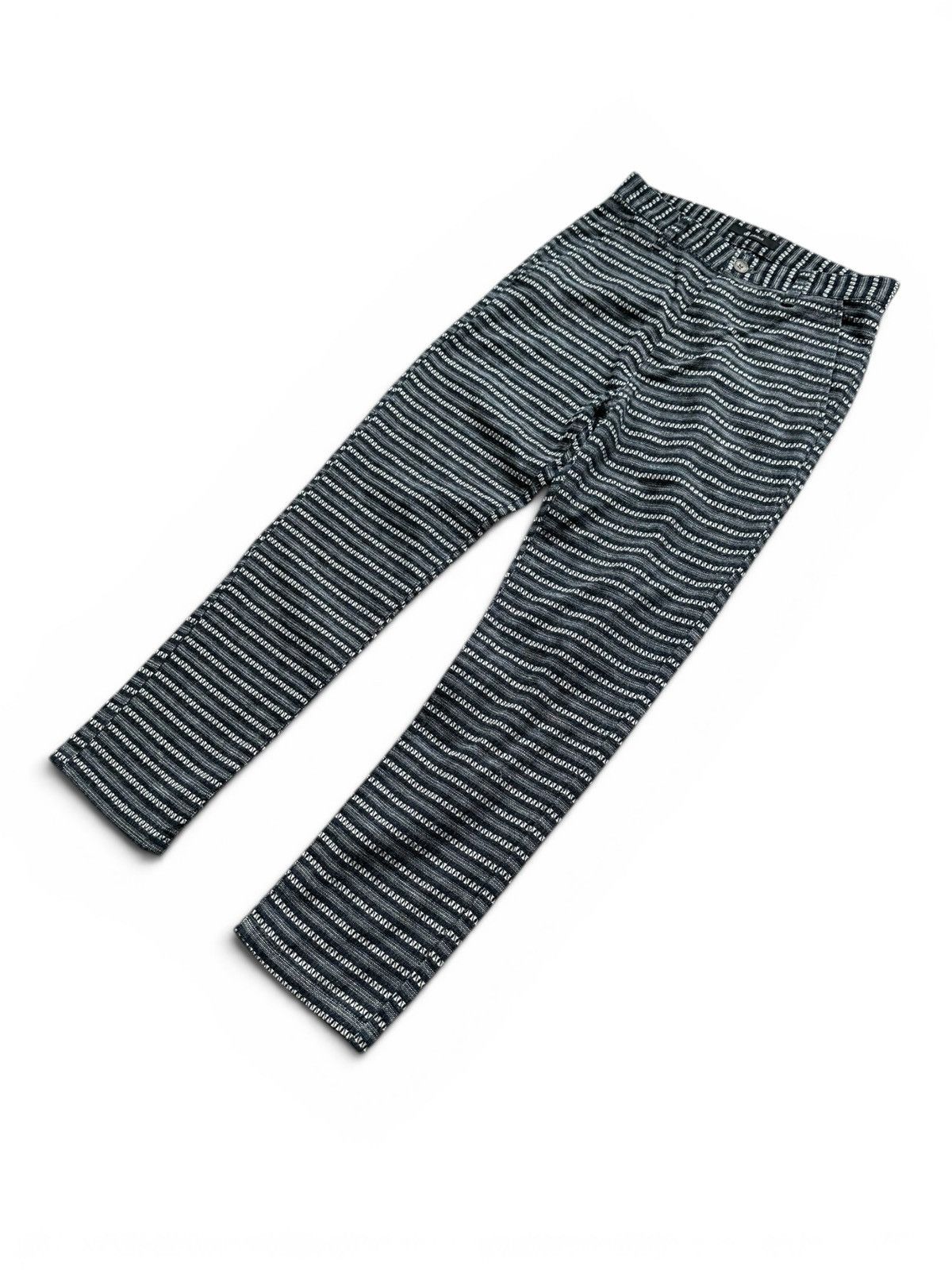 Johnbull 00's JOHNBULL Japan weaves indigo pants Size US 29 - 5 Thumbnail