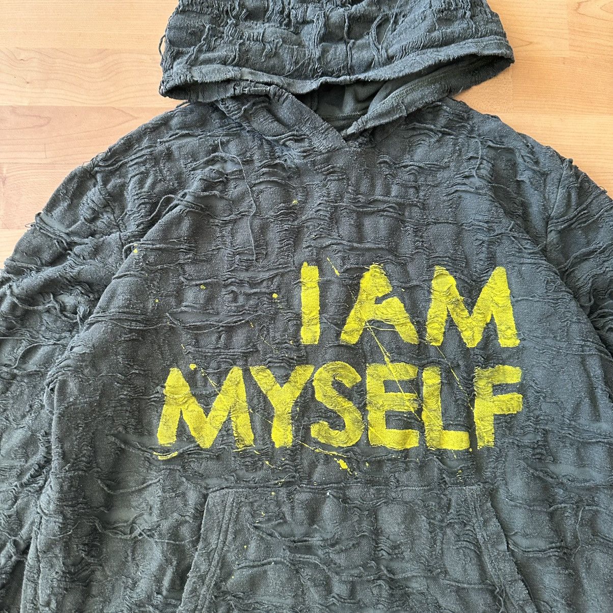 Other RARE Archive torn hoodie ,, I am myself ’’ Size m Size US M / EU 48-50 / 2 - 3 Thumbnail