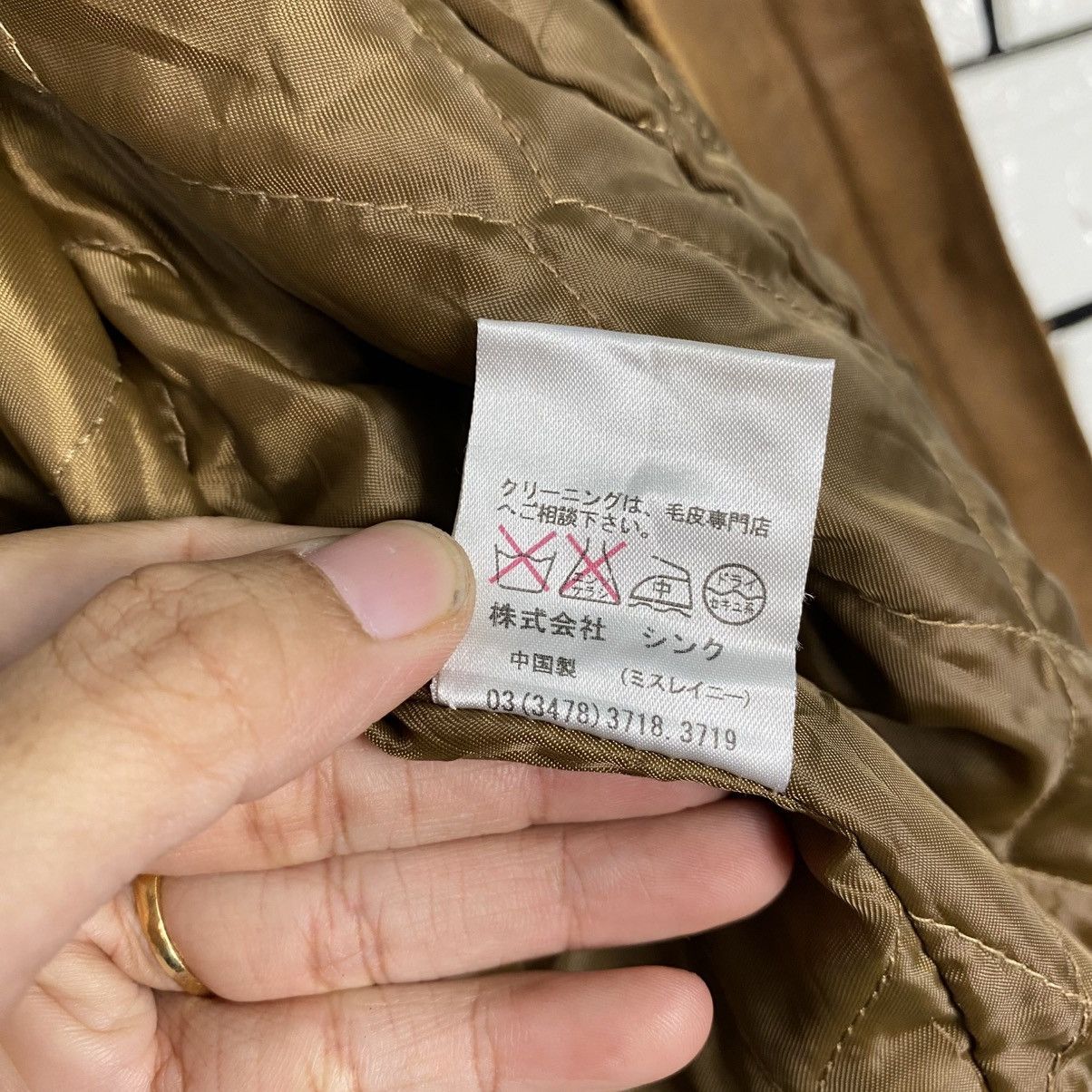 Japanese Brand 📌Vintage Leather Jacket Miscelanny Fur Size US XXS / EU 40 - 23 Thumbnail