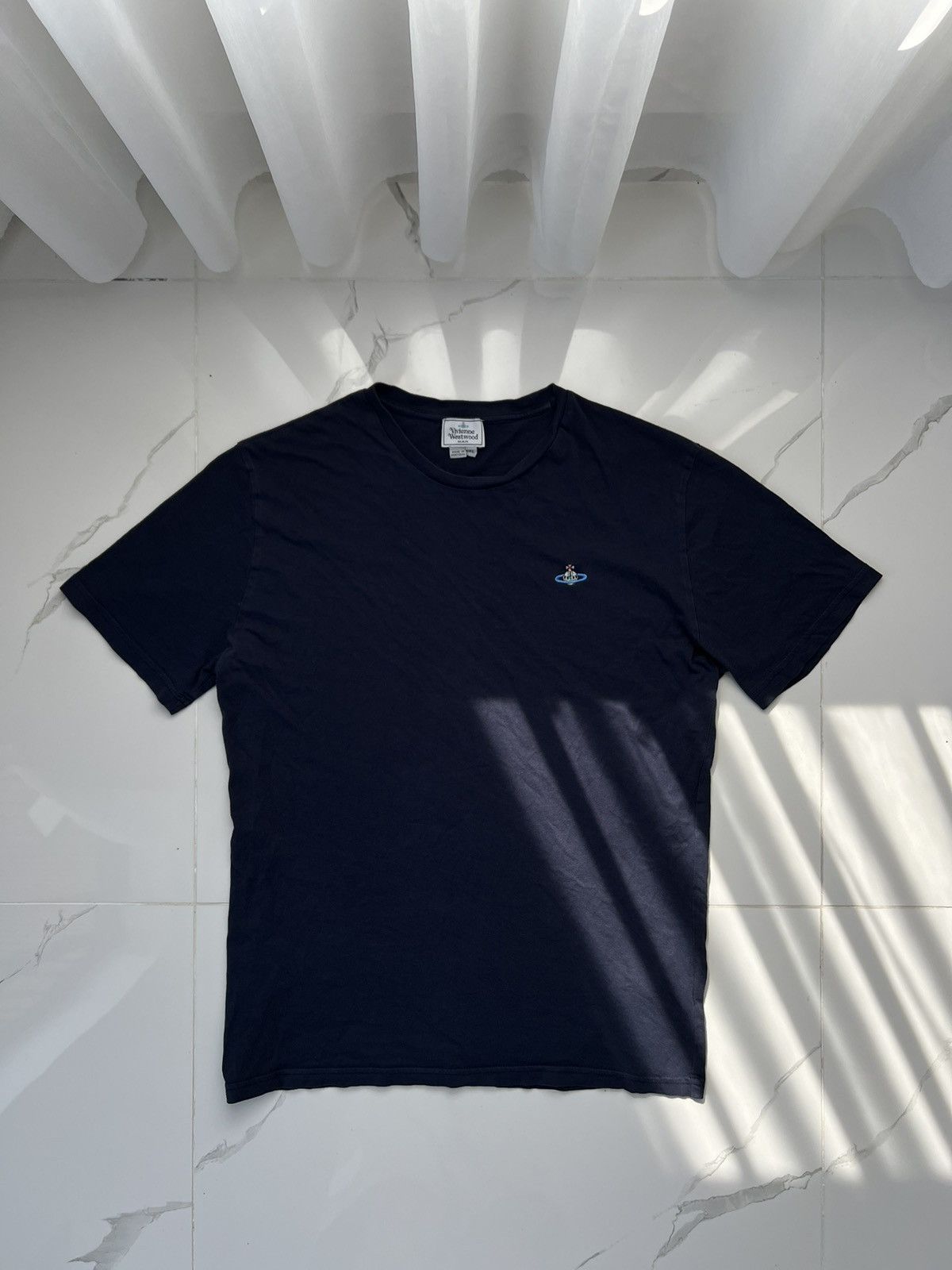 Vintage × Vivienne Westwood VIVIENNE WESTWOOD RETRO RARE Y2K SMALL LOGO TEE Size US XL / EU 56 / 4 - 1 Thumbnail