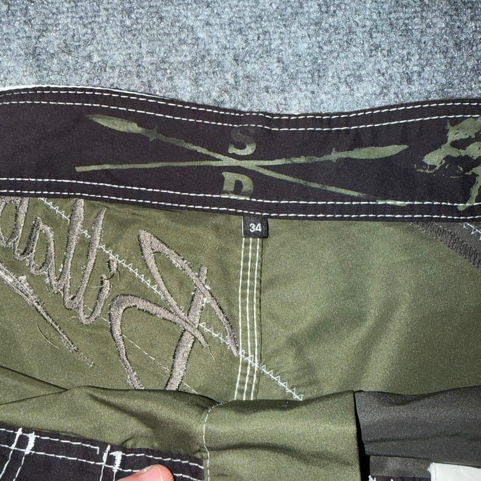 Billabong Billabong Green Shane Dorian Grail Surf Board Shorts Mens LG Size US 34 / EU 50 - 4 Thumbnail