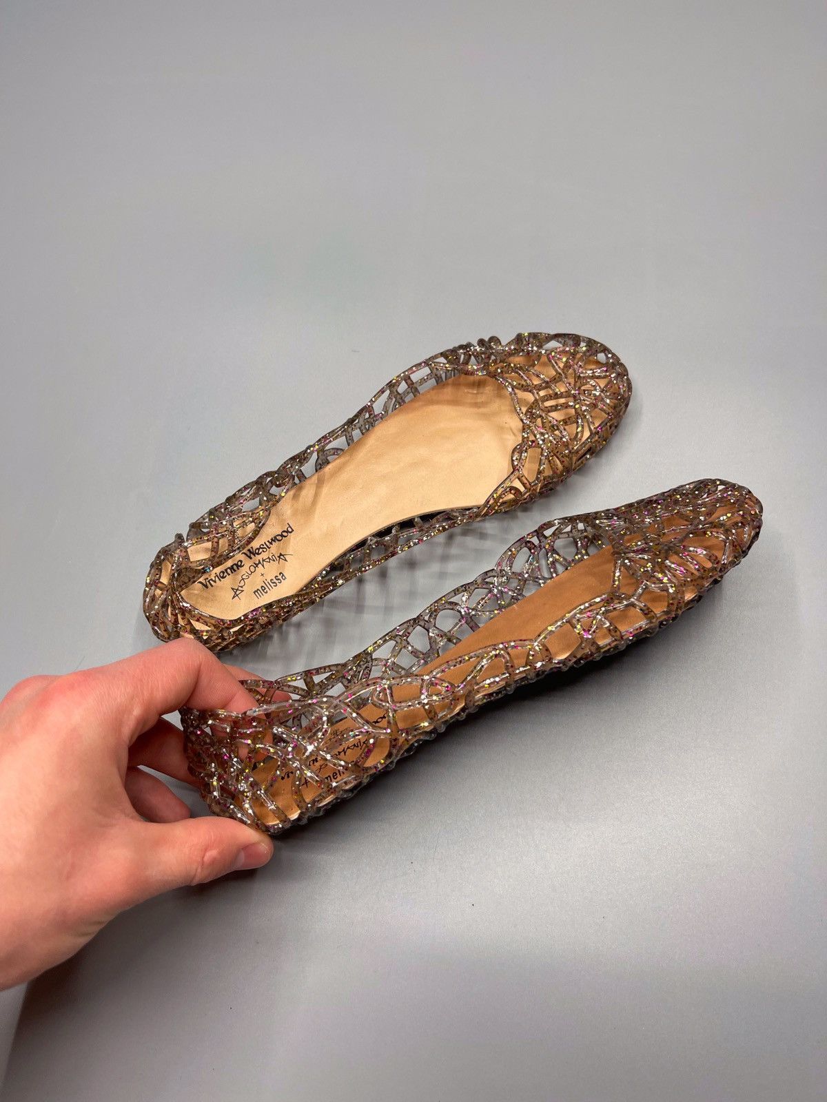 Melissa × Vintage × Vivienne Westwood Vivienne Westwood x Melissa Ballet Flats Size US 9 / IT 39 - 10 Thumbnail
