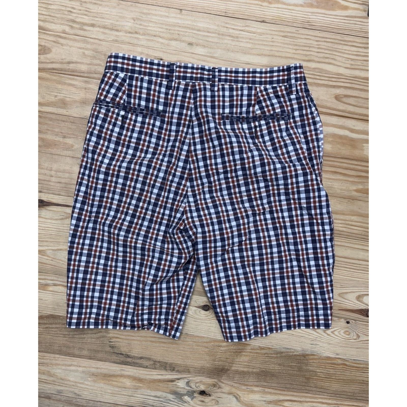 J.Crew J. Crew Mens Knee Length Shorts Sz 31 Flat Front Zip Fly Size US 31 - 2 Thumbnail