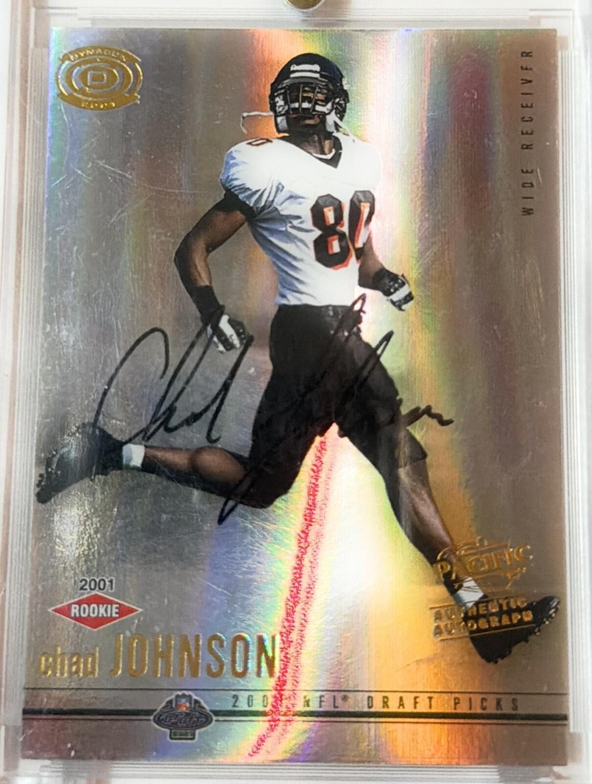 Other 2001 PACIFIC DYNAGON CHAD JOHNSON ROOKIE ON CARD AUTO /499 Size ONE SIZE - 1 Thumbnail