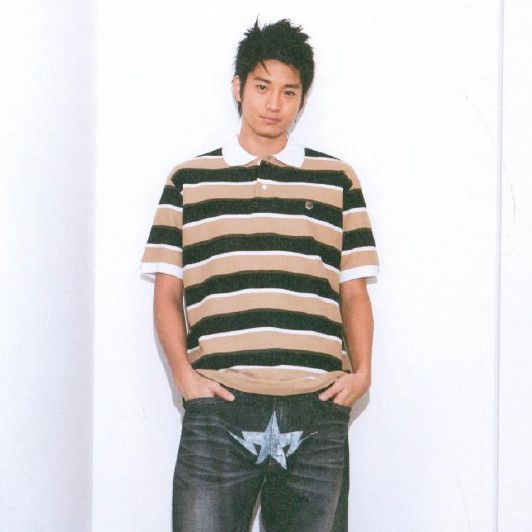 2007 Bape Stripe Polo