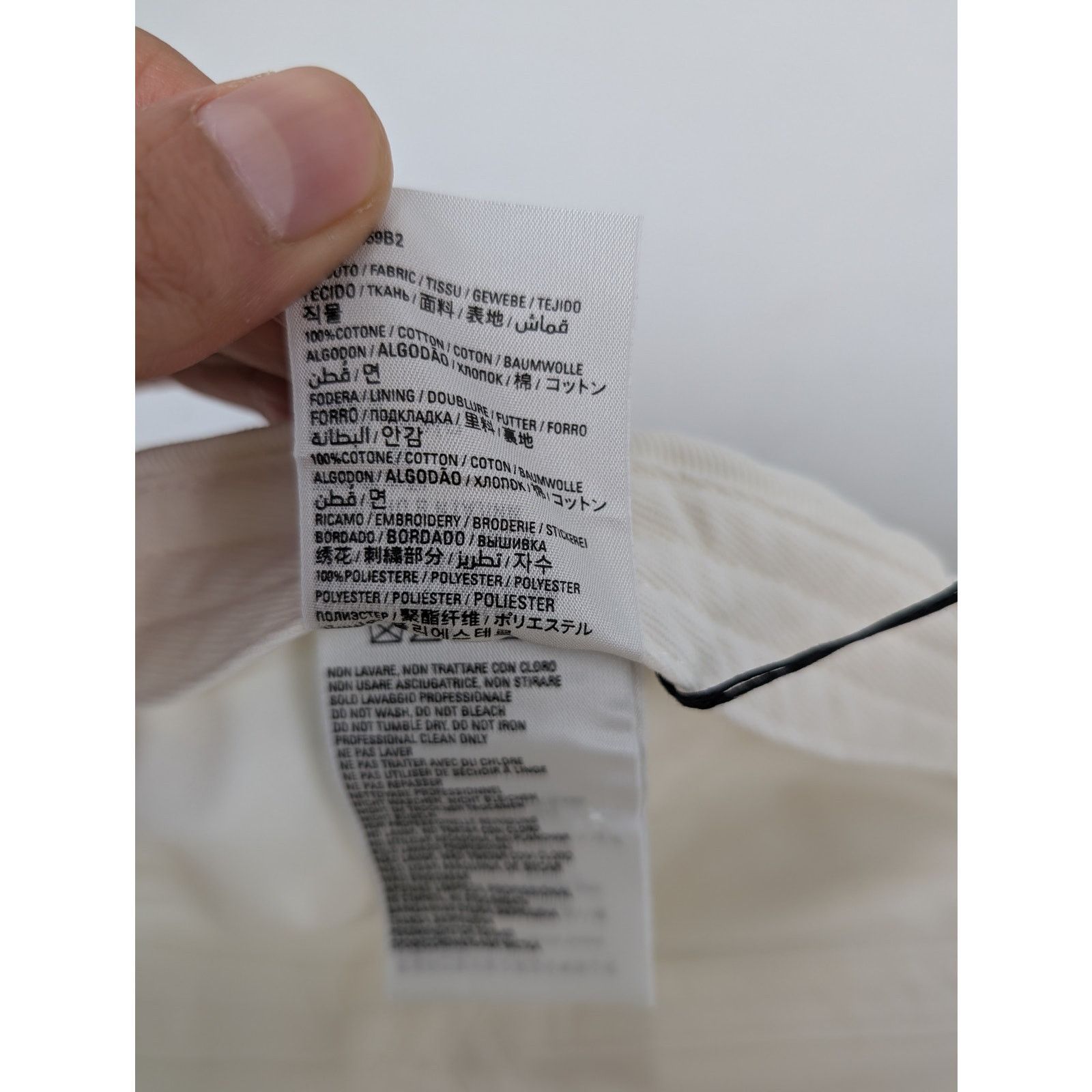 Balenciaga o1rshd1 Size: L / Hat Glow in Dark Cap / Hat in White/Black Size ONE SIZE - 12 Thumbnail