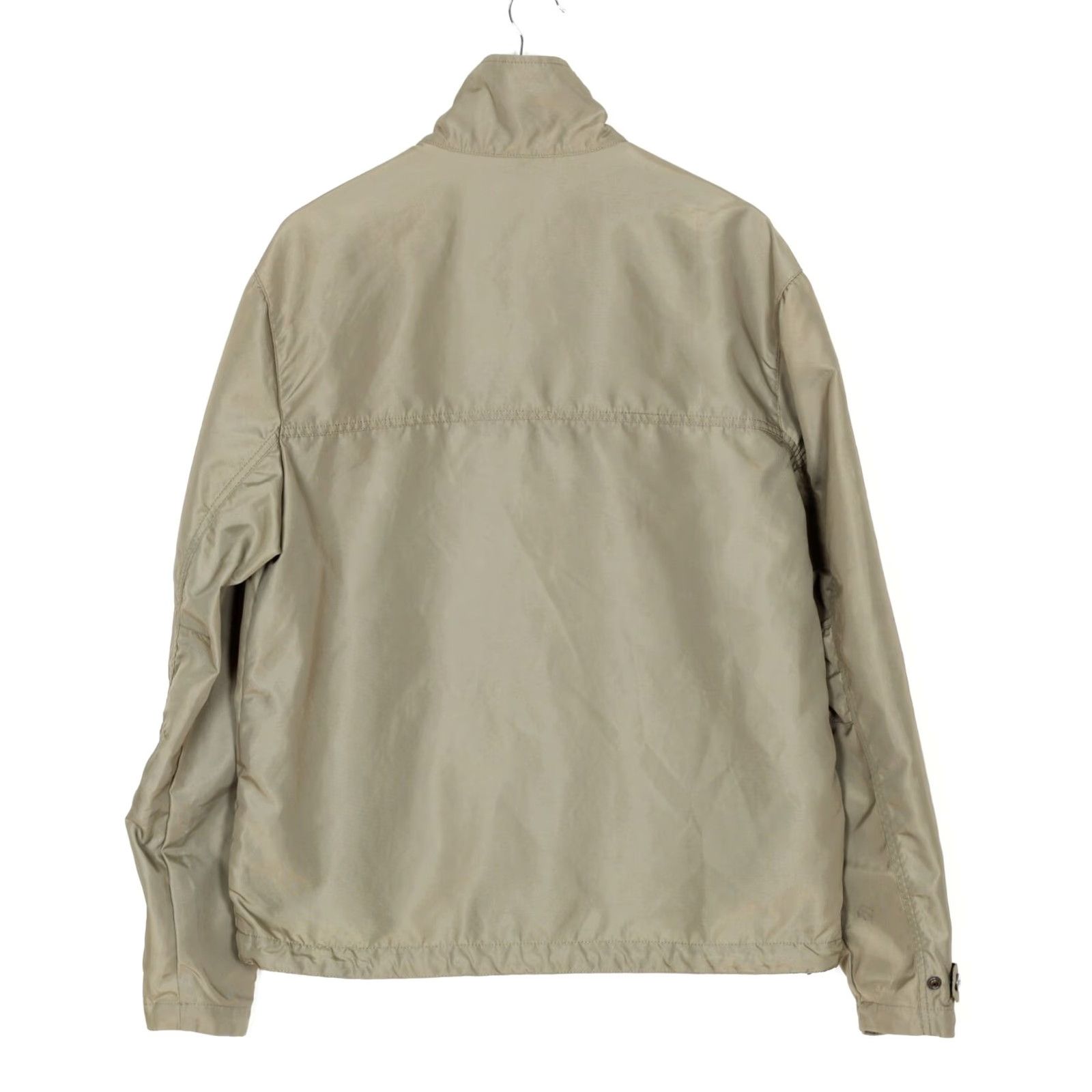 Napapijri NAPAPIJRI Jacket Men XL Khaki Stone Wash Treatment Used Effect Full Zip Canvas Pocket Logo Casual Modern 90s? Size US XL / EU 56 / 4 - 3 Thumbnail