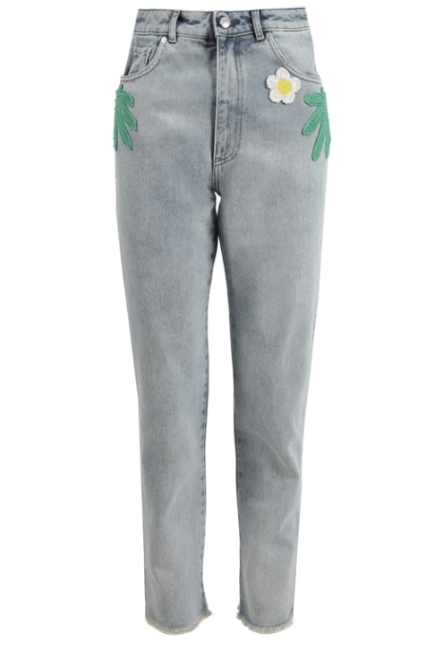 GCDS Handmade Crochet Jeans Size 25" / US 0 / IT 36 - 1 Thumbnail