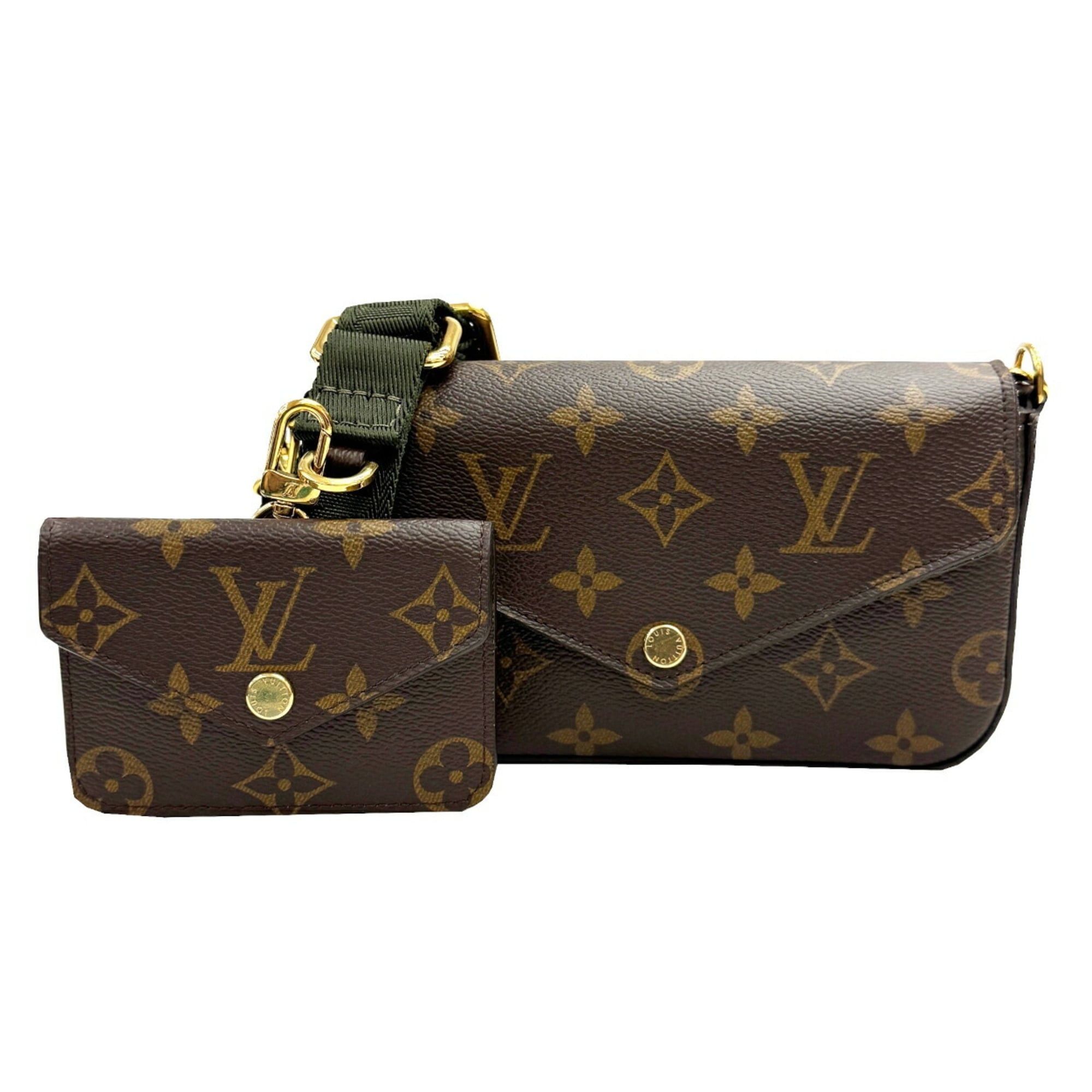 Louis Vuitton LOUIS VUITTON M80091 Multi Pochette Felicie Monogram Shoulder Bag for Women Size ONE SIZE - 1 Thumbnail