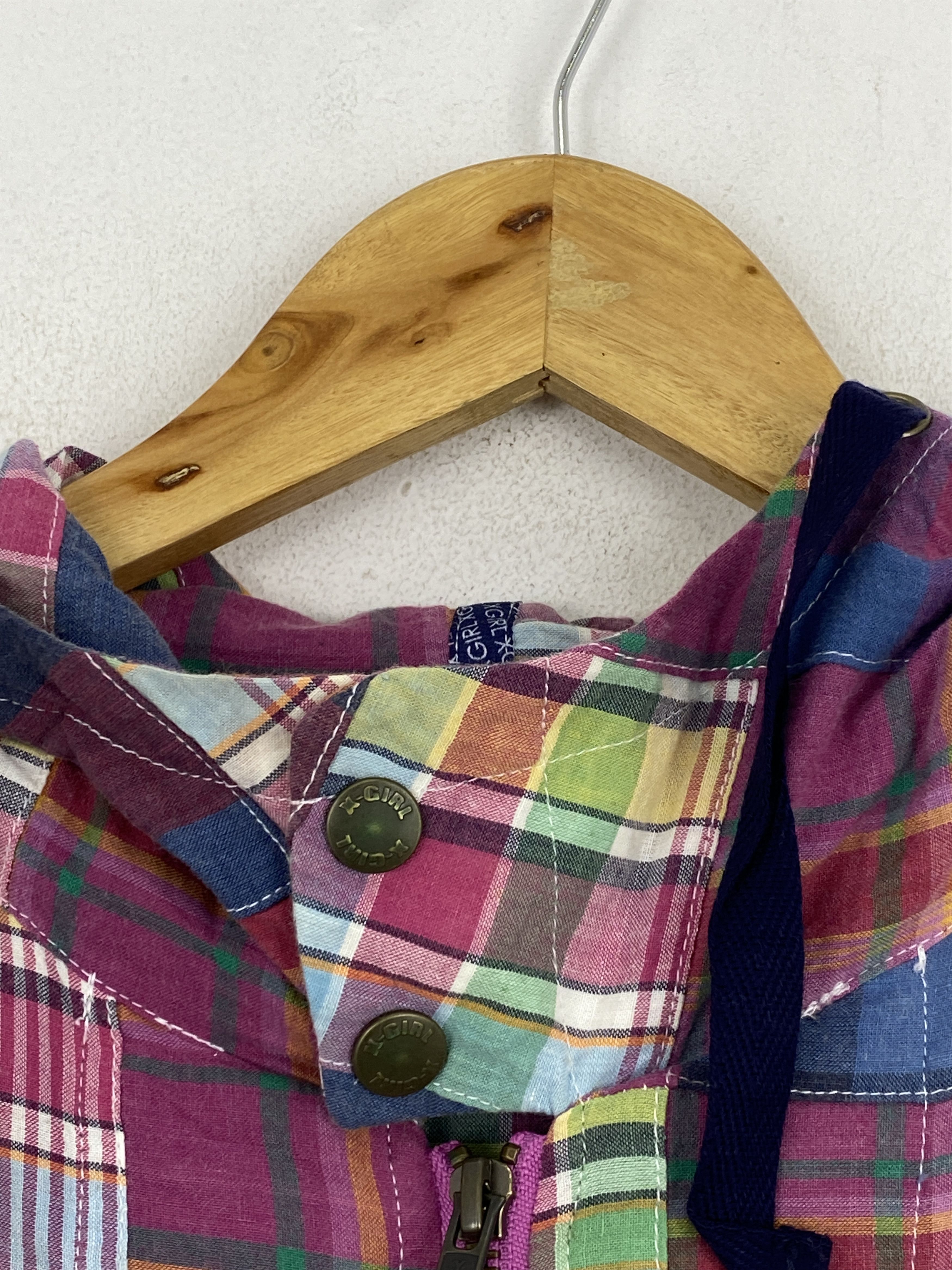 Vintage Vintage Japanese Brand X-Girl Patchwork Jacket J1889 Size US S / EU 44-46 / 1 - 13 Thumbnail