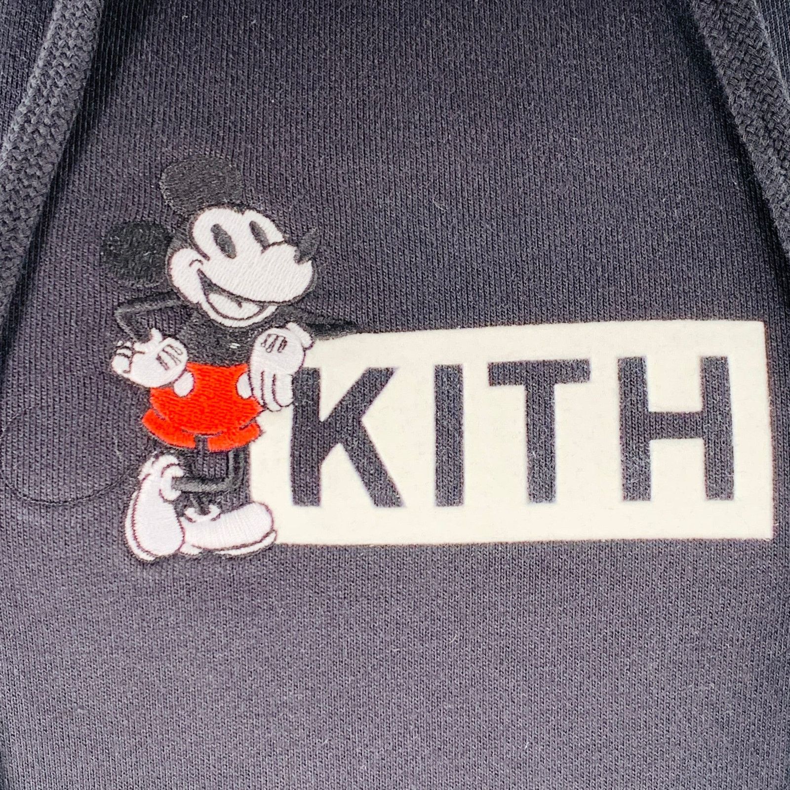 Kith KITH Size XS Black White Logo Cotton Hooded Sweatshirt Size US XS / EU 42 / 0 - 2 Thumbnail