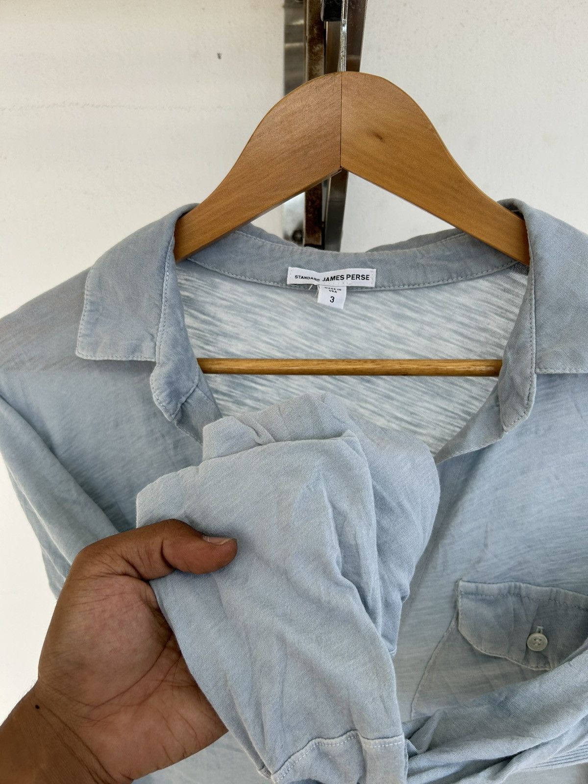 James Perse James Perse Vintage Button Ups Size S / US 4 / IT 40 - 4 Thumbnail