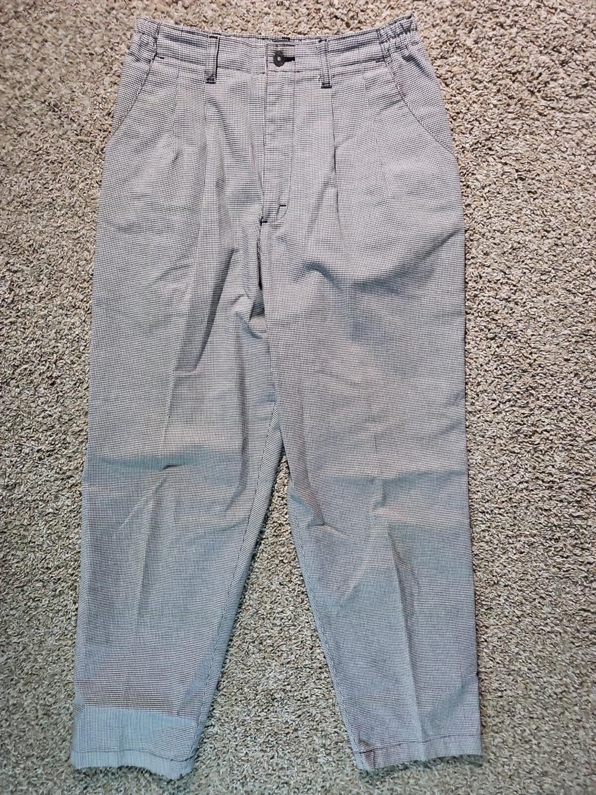 Lee Lee 12P Houndstooth Pants Size 34" / US 12 / IT 48 - 1 Thumbnail