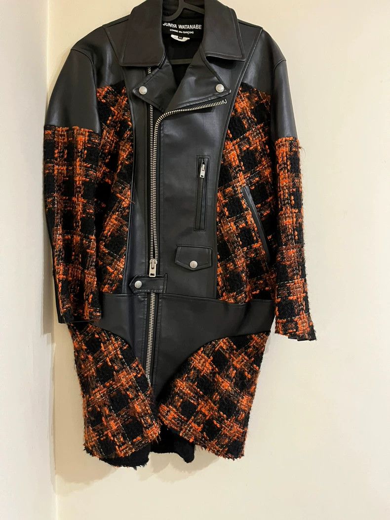 Comme des Garcons Comme Des Garcons Deconstructed and spliced motorcycle jac Size XS / US 0-2 / IT 36-38 - 1 Thumbnail