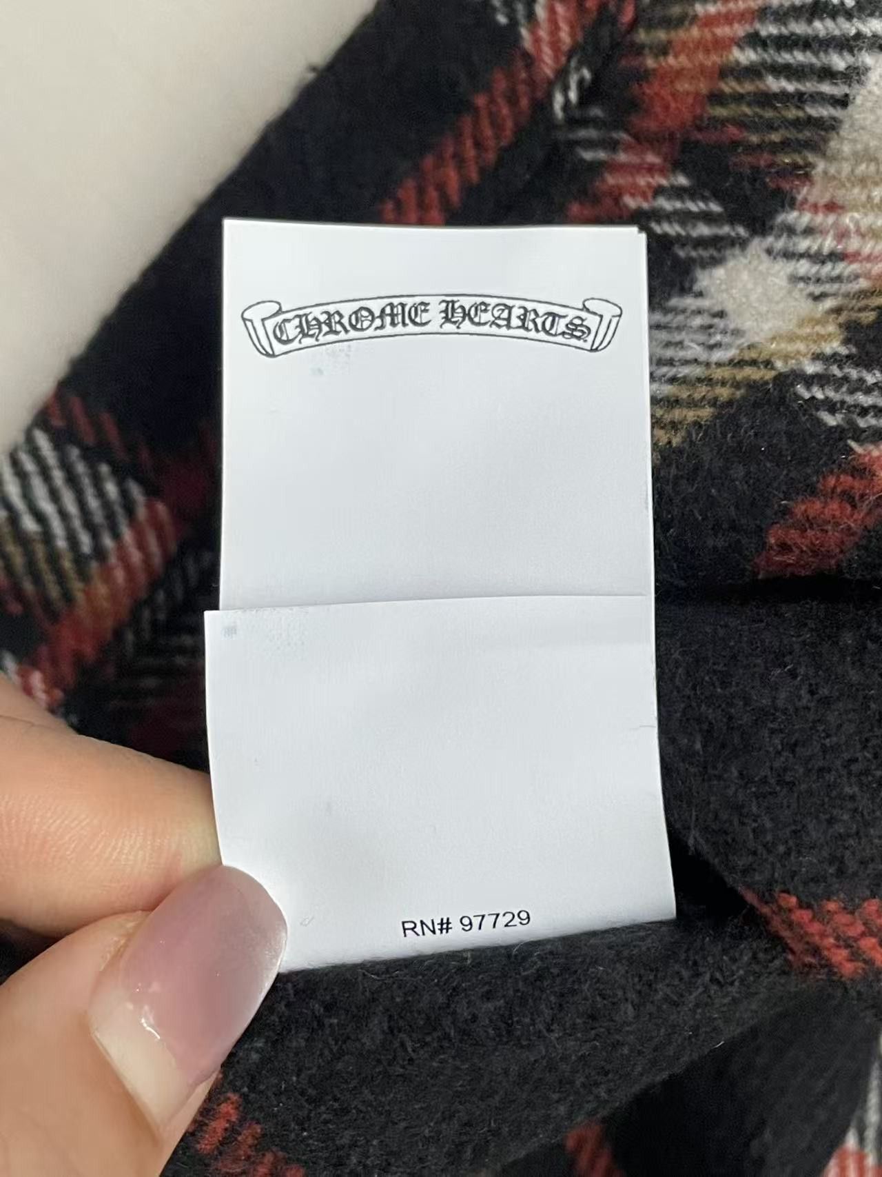 Chrome Hearts Chrome Hearts Work Dog Plaid Shirt Flannel Jacket Size US XS / EU 42 / 0 - 14 Thumbnail
