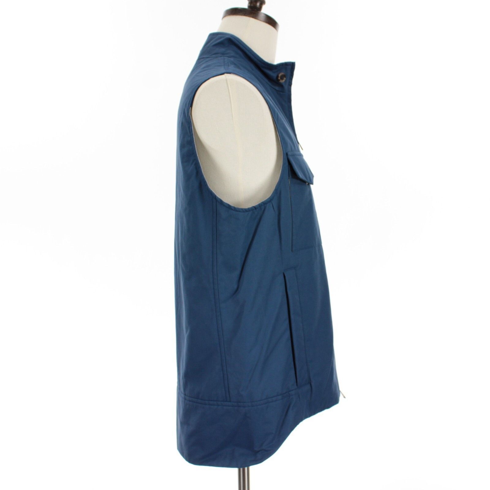 Luciano Barbera Luciano Barbera Vest Size M US In Blue Cotton Blend Size US M / EU 48-50 / 2 - 3 Thumbnail
